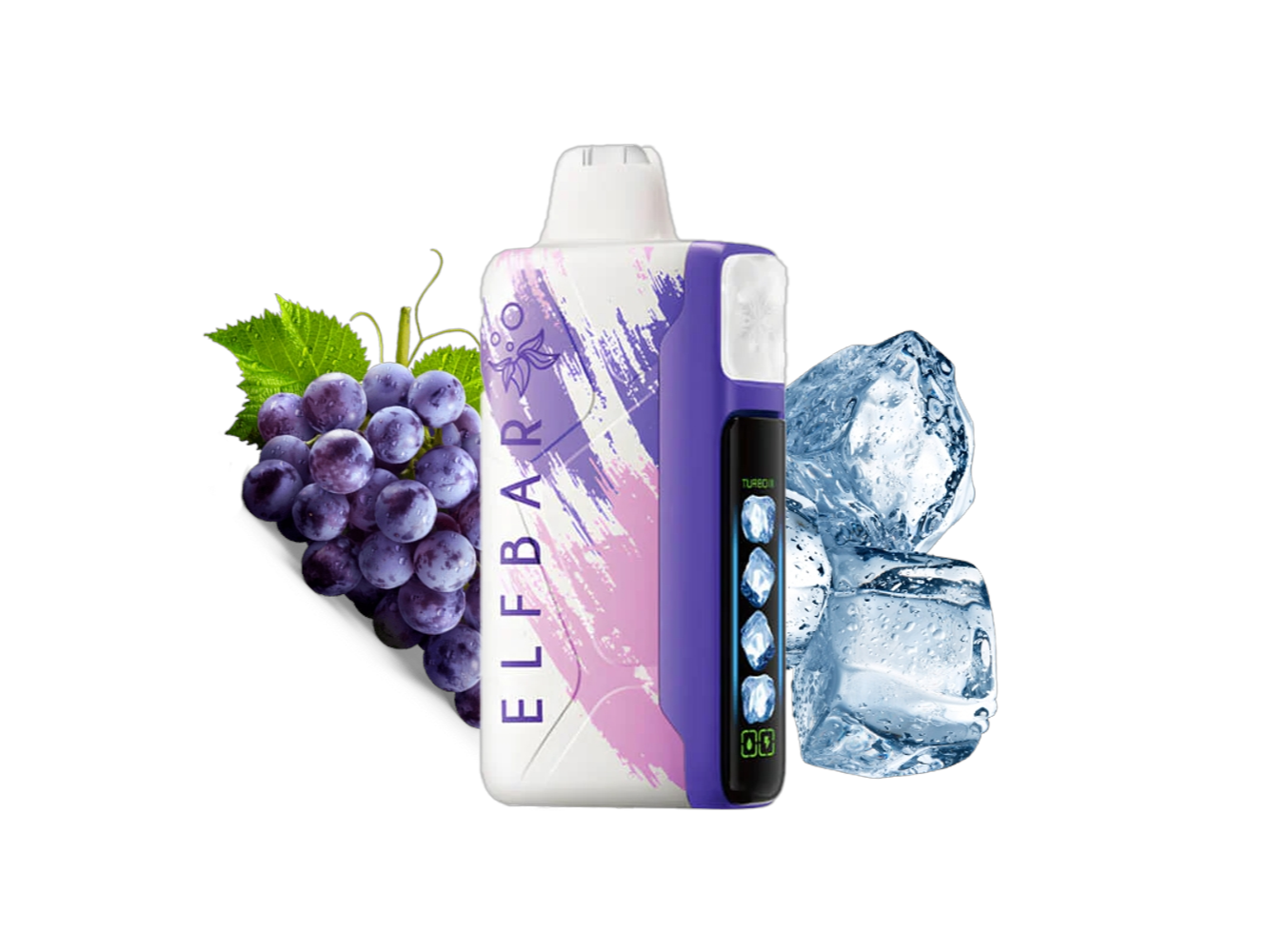 Vape Elfbar Ice King GRAPE ICE