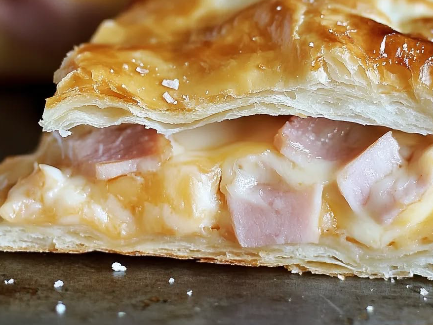 TARTA JAMÓN Y QUESO