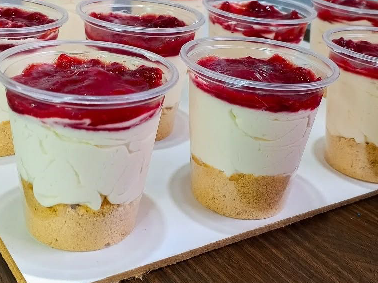 Cheese cake frutilla