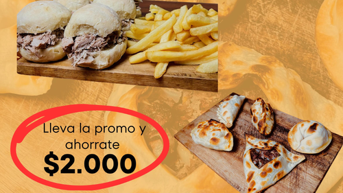 6 SÁNDWICHES DE BONDIOLA + 12 EMPANADAS