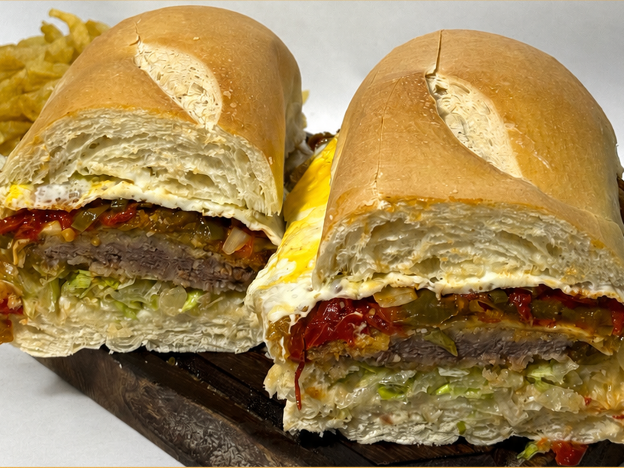 SÁNDWICH DE MILANESA CRIOLLA