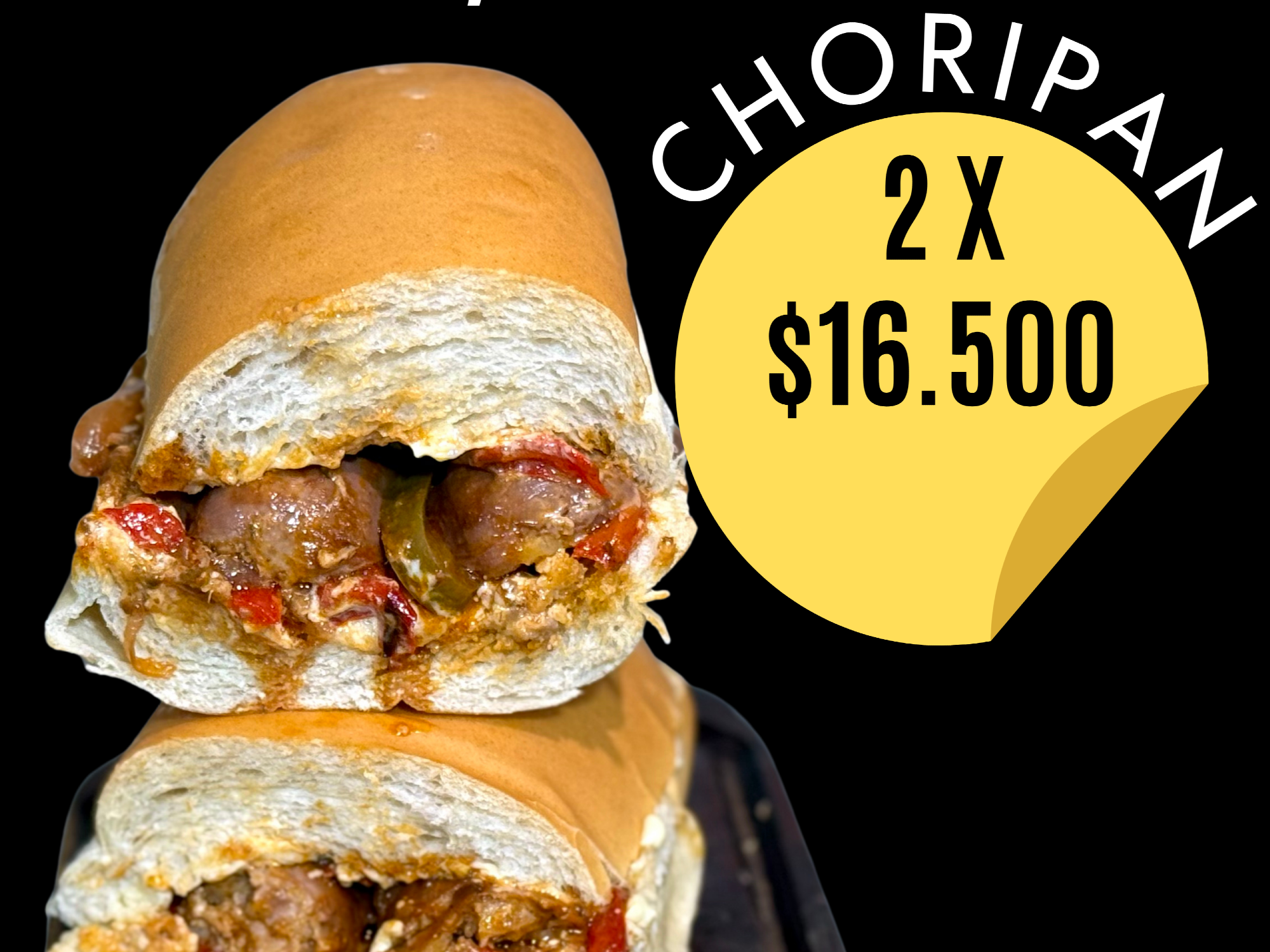 PROMO DE 2 CHORI A LA POMAROLA