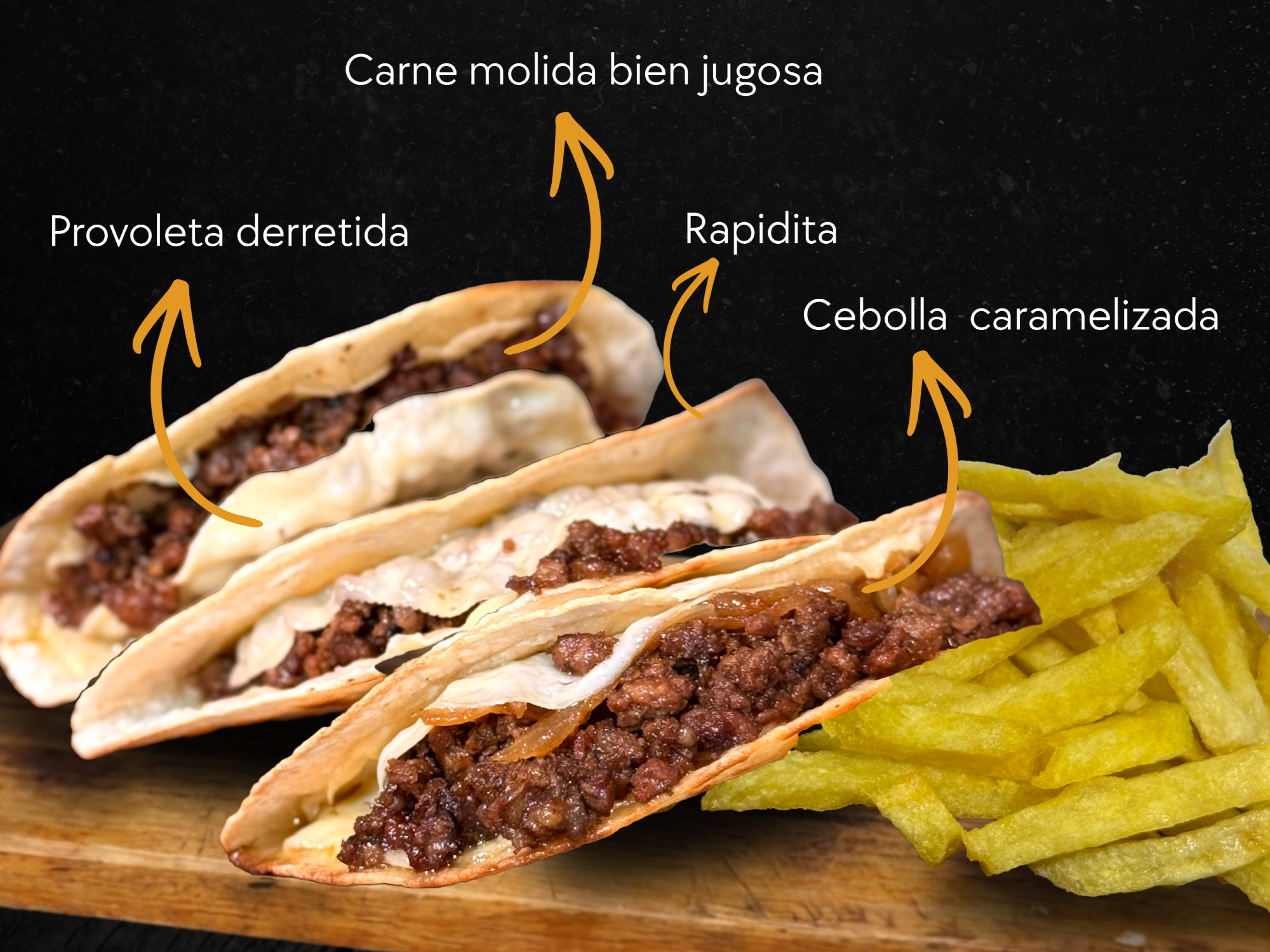 WRAPS DE CARNE