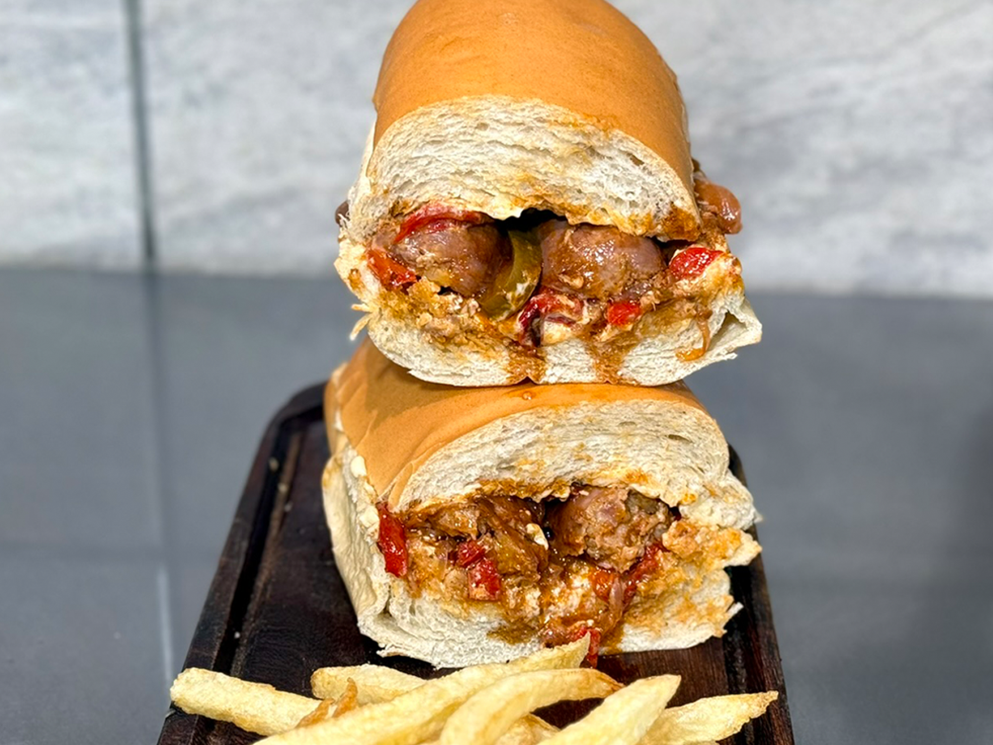 CHORIPAN A LA POMAROLA