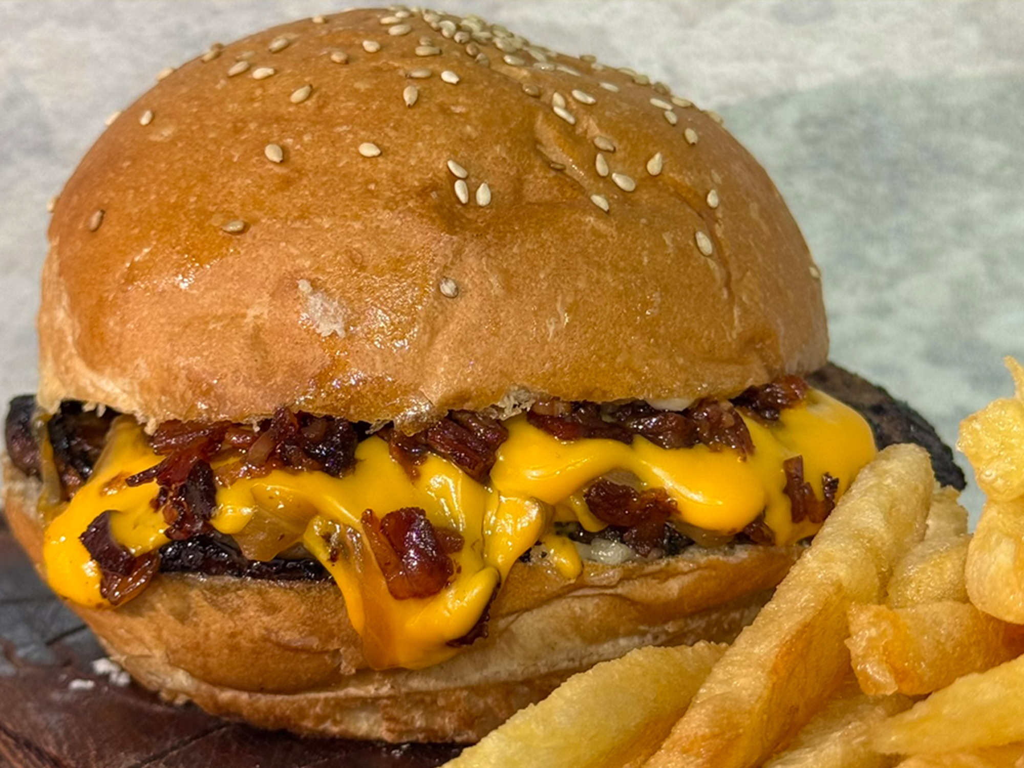 MR. HAMBURGUESA (PROMO DEL DÍA)