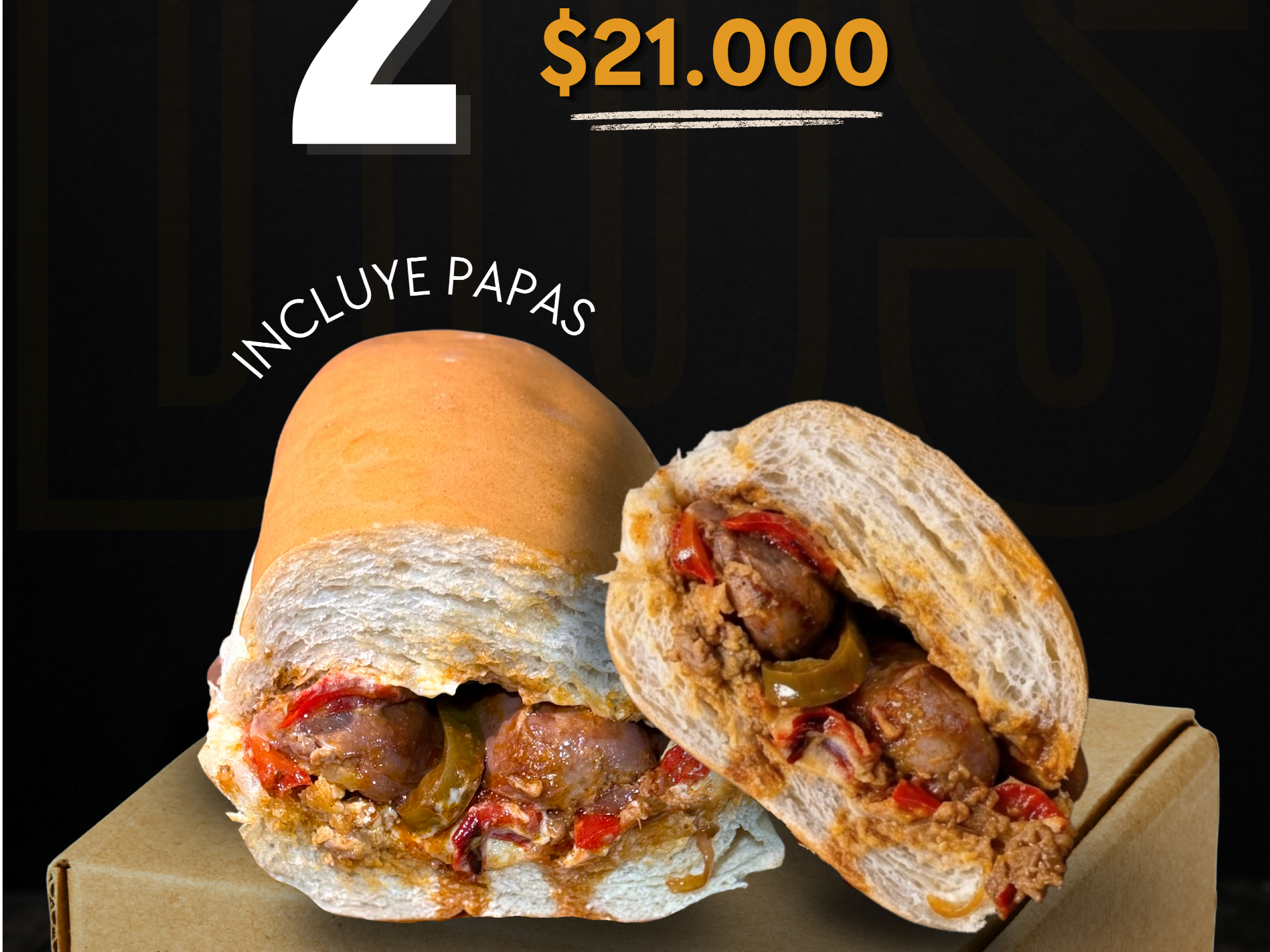 PROMO DE 2 CHORI A LA POMAROLA