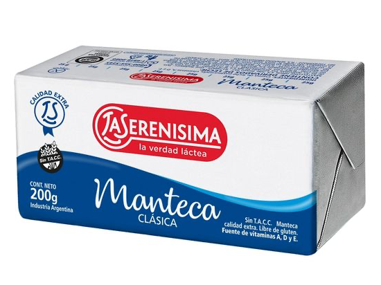 Manteca la serenisima