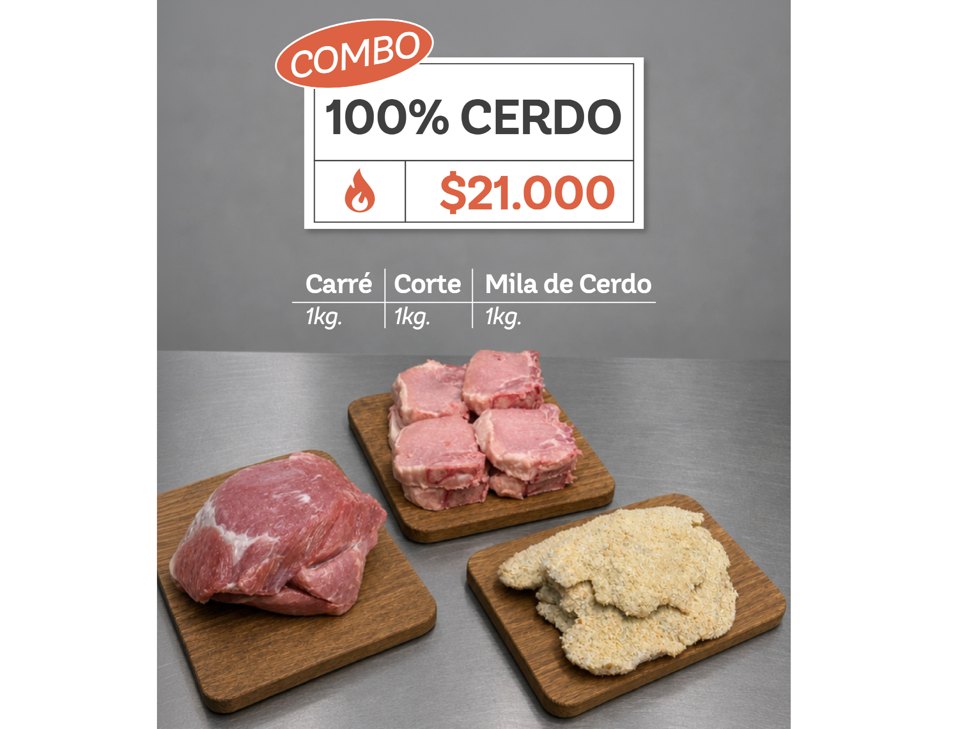 100 % Cerdo
