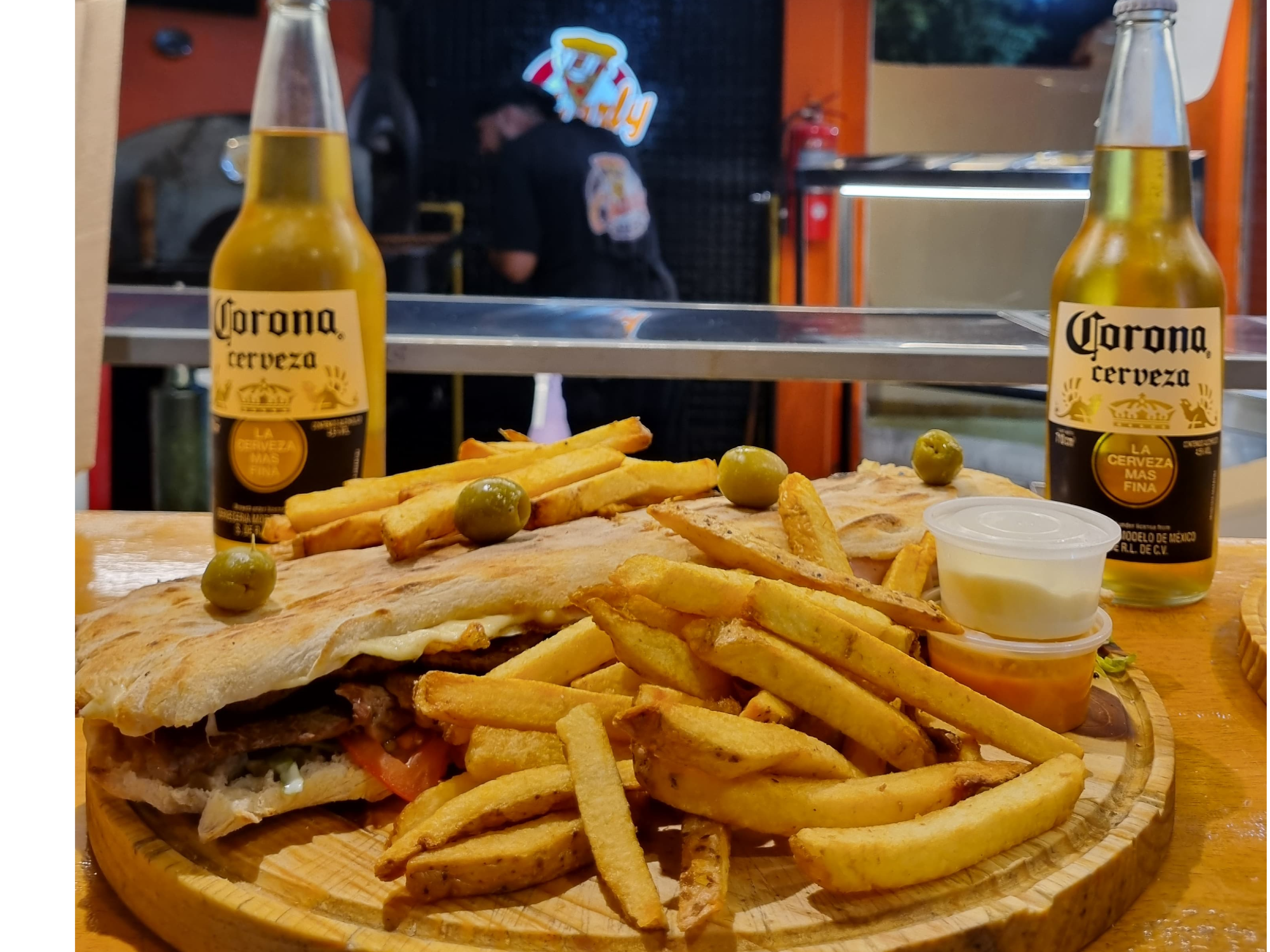 LOMO ESPACIAL 🚀+ dip de mayo+ dip picante