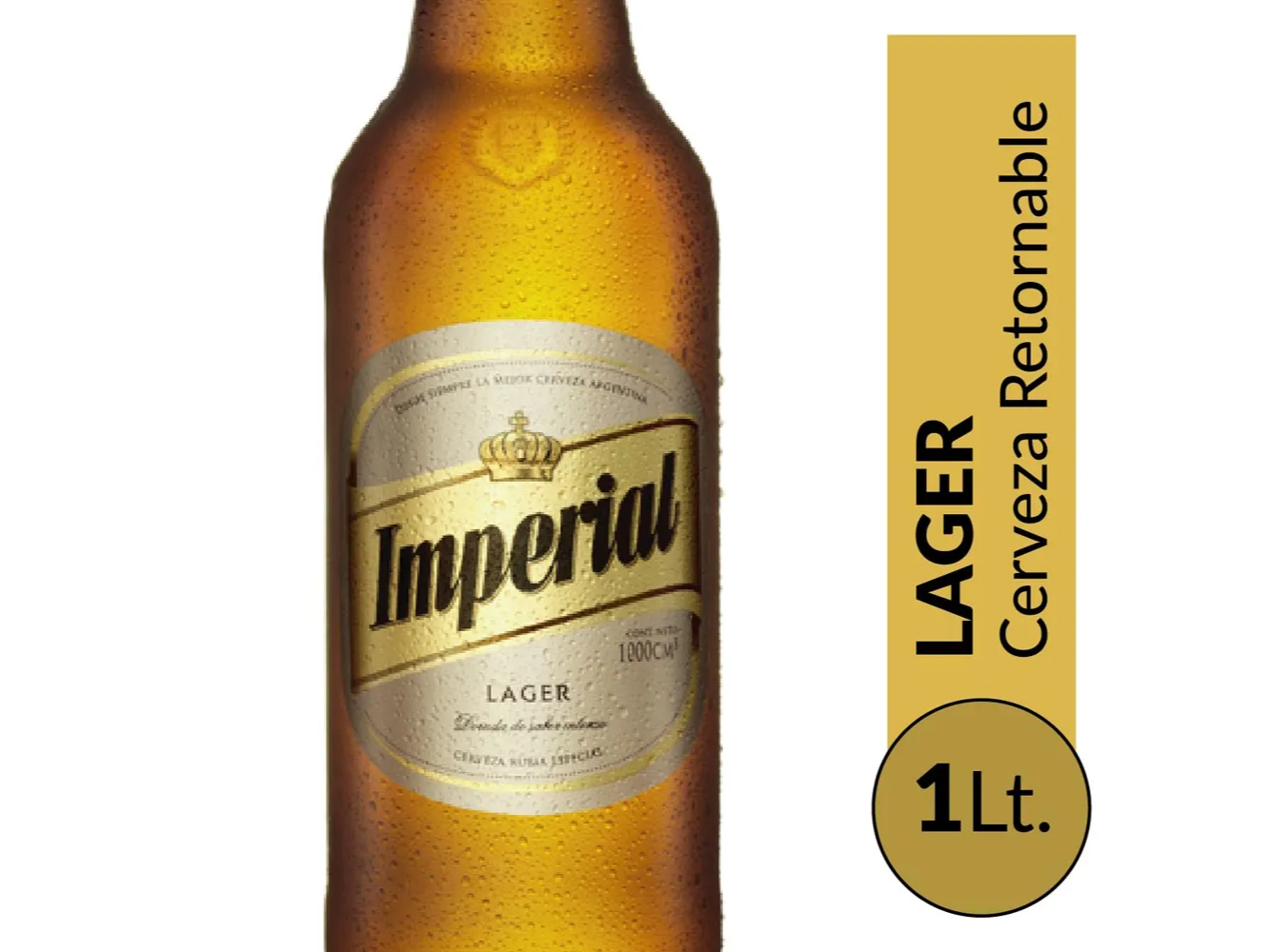 IMPERIAL RUBIA EXTRA LAGER 1000CC