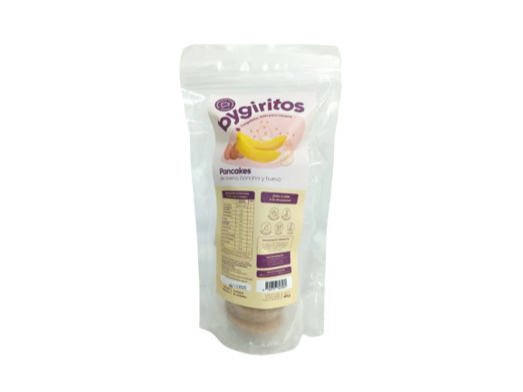 Mini Pancakes de Avena Banana y Huevo ByGirito x16u - 400grs