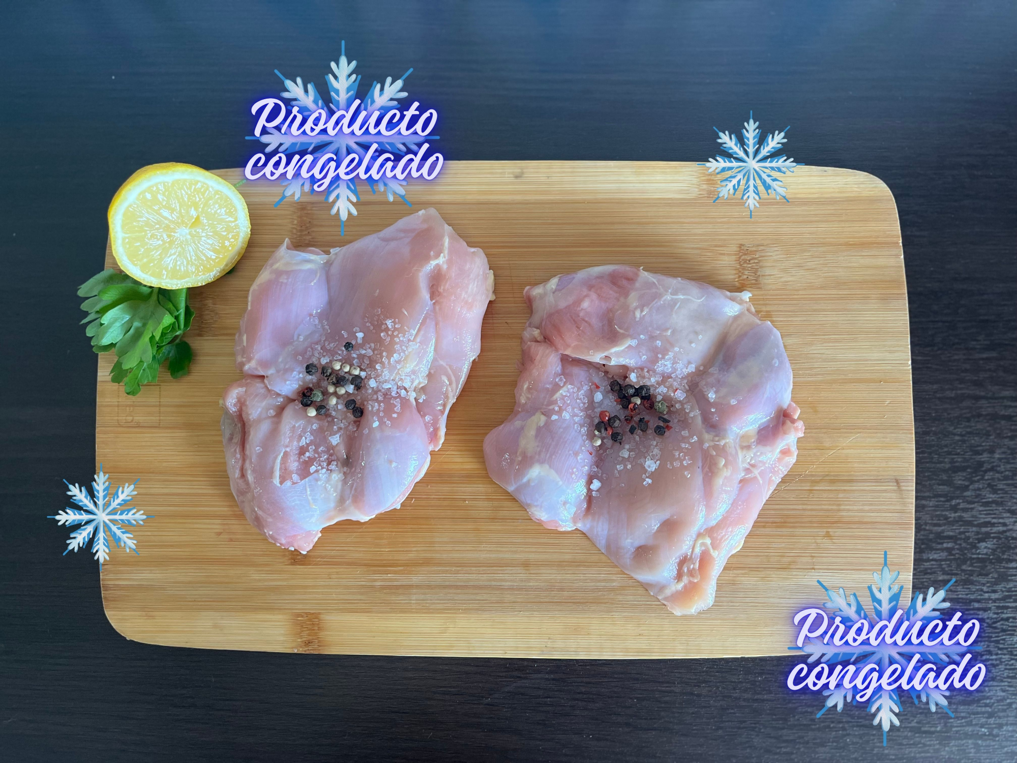 1kg PATA MUSLO DESHUESADO CONGEADO