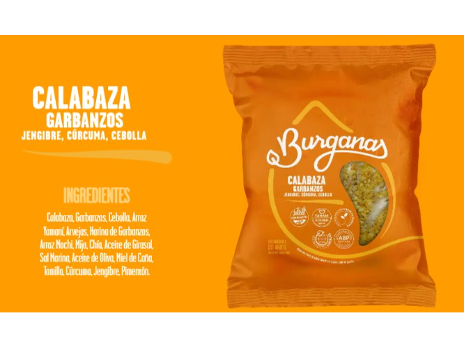 Burganas Calabaza x4u - 460grs