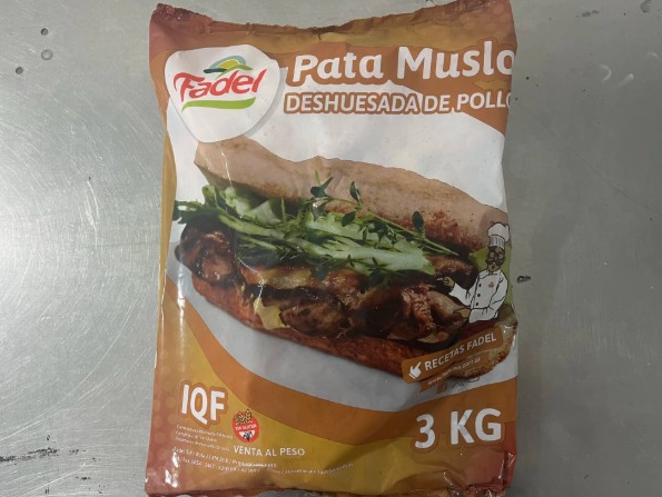 3kg PATA MUSLO DESHUESADO CONGELADO