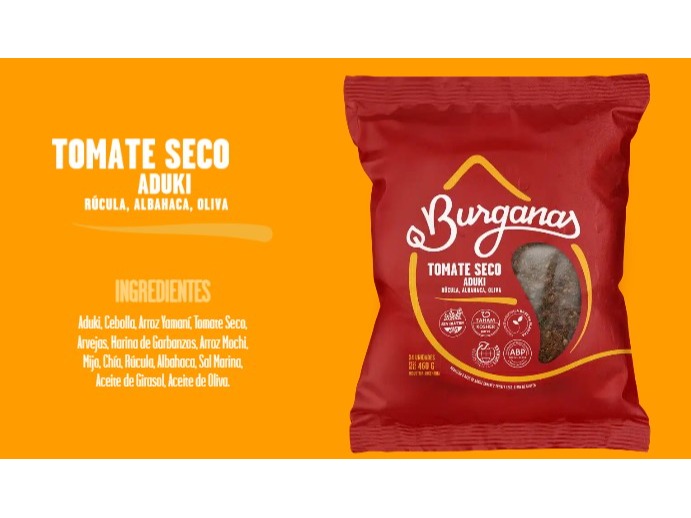 Burganas Tomates Secos x4u - 460grs