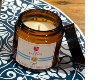 VELA  AROMA DULCE DE LECHE CHICA
