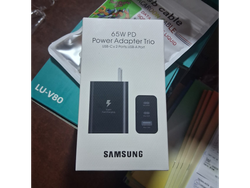 Cargador samsung con tres entradas