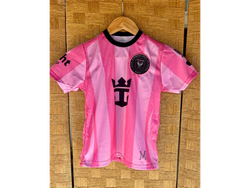 Camiseta Inter Miami Rosa Rayas
