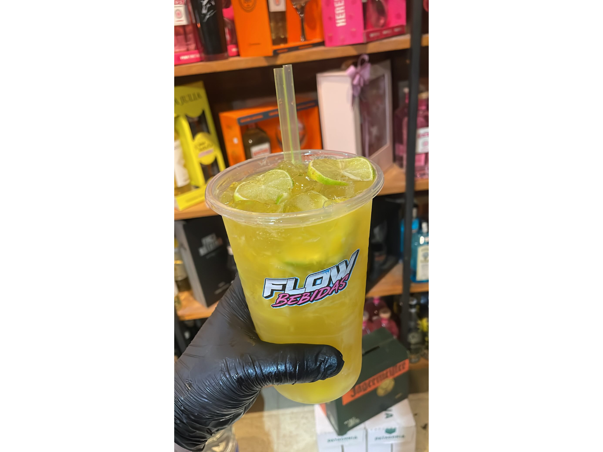 Caipi de ananá y mango