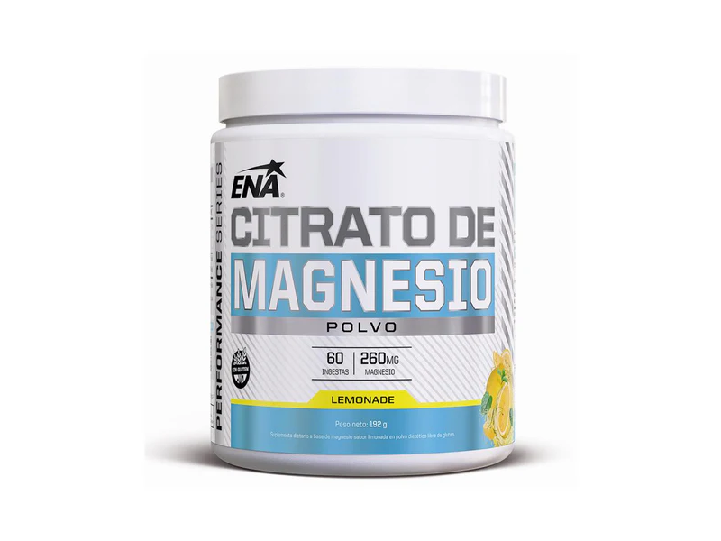 Citrato de Magnesio x192grs Sabor limonada – ENA