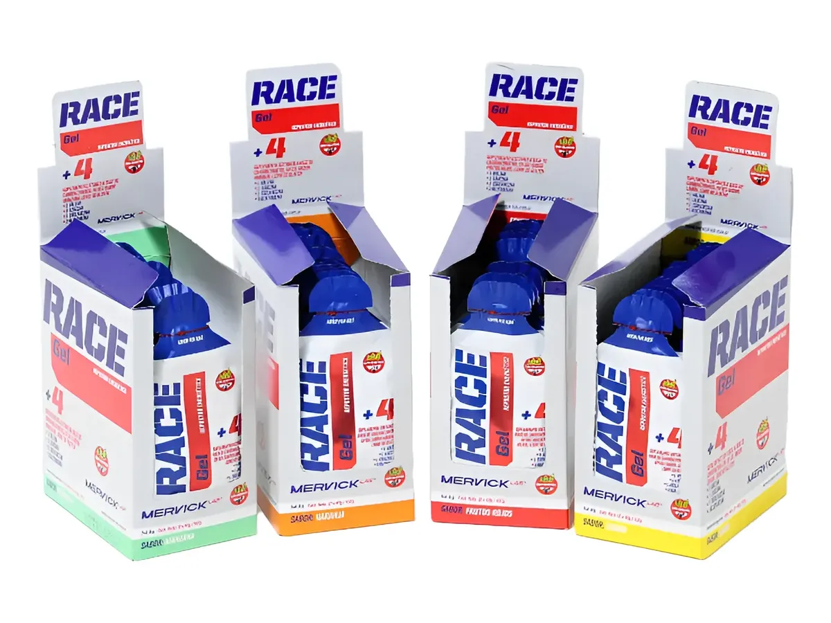 Race gel Mervick 12 u. SIN CAFEÍNA
