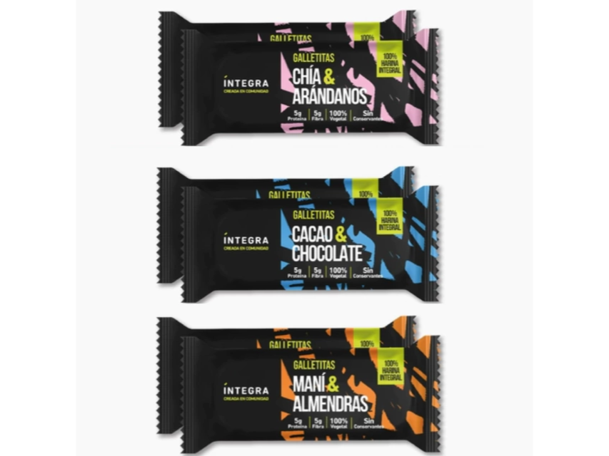 Galletitas pocket 72 grs - INTEGRA de Saludable Distribuidora