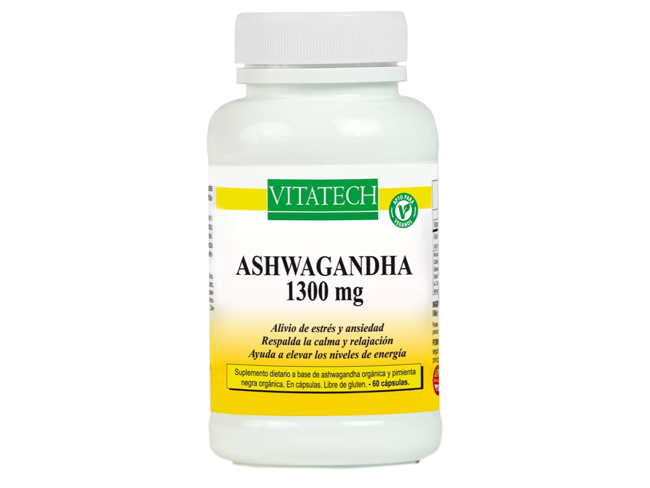 Ashwagandha 1300mg x60caps – Vitatech