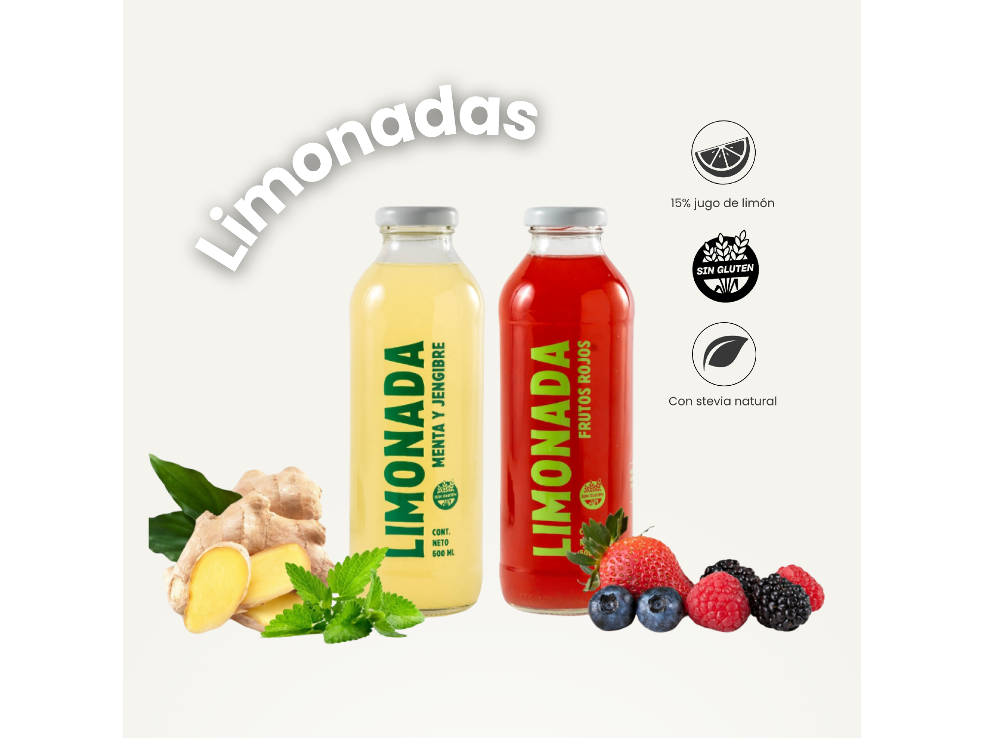 Limonadas 500 ml 12 unidades