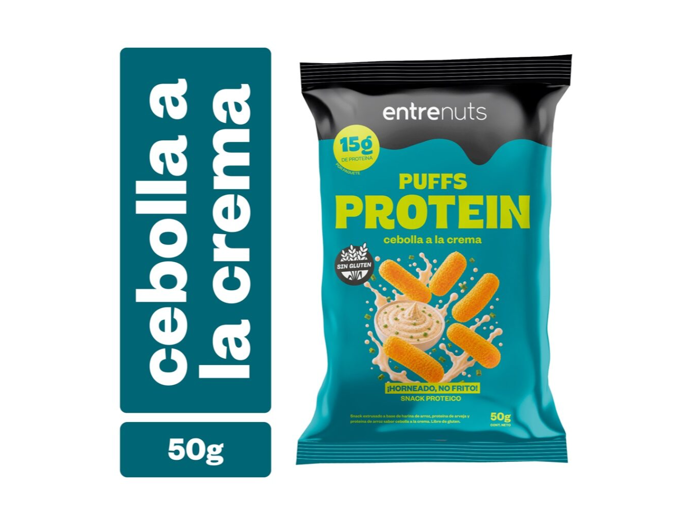 Puff proteicos horneados - ENTRENUTS