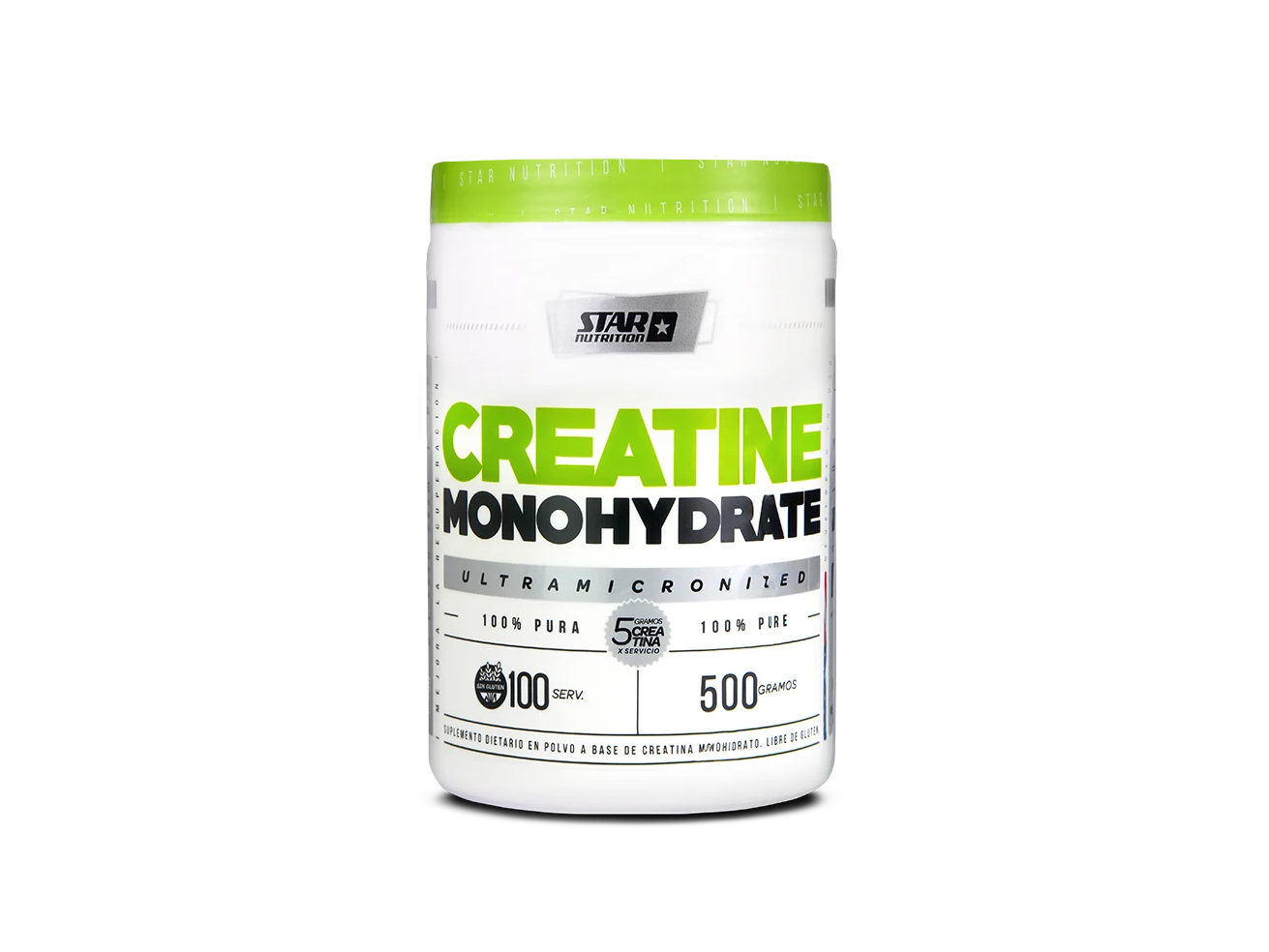 Creatina Monohidrato 500g En Pote Star Nutrition