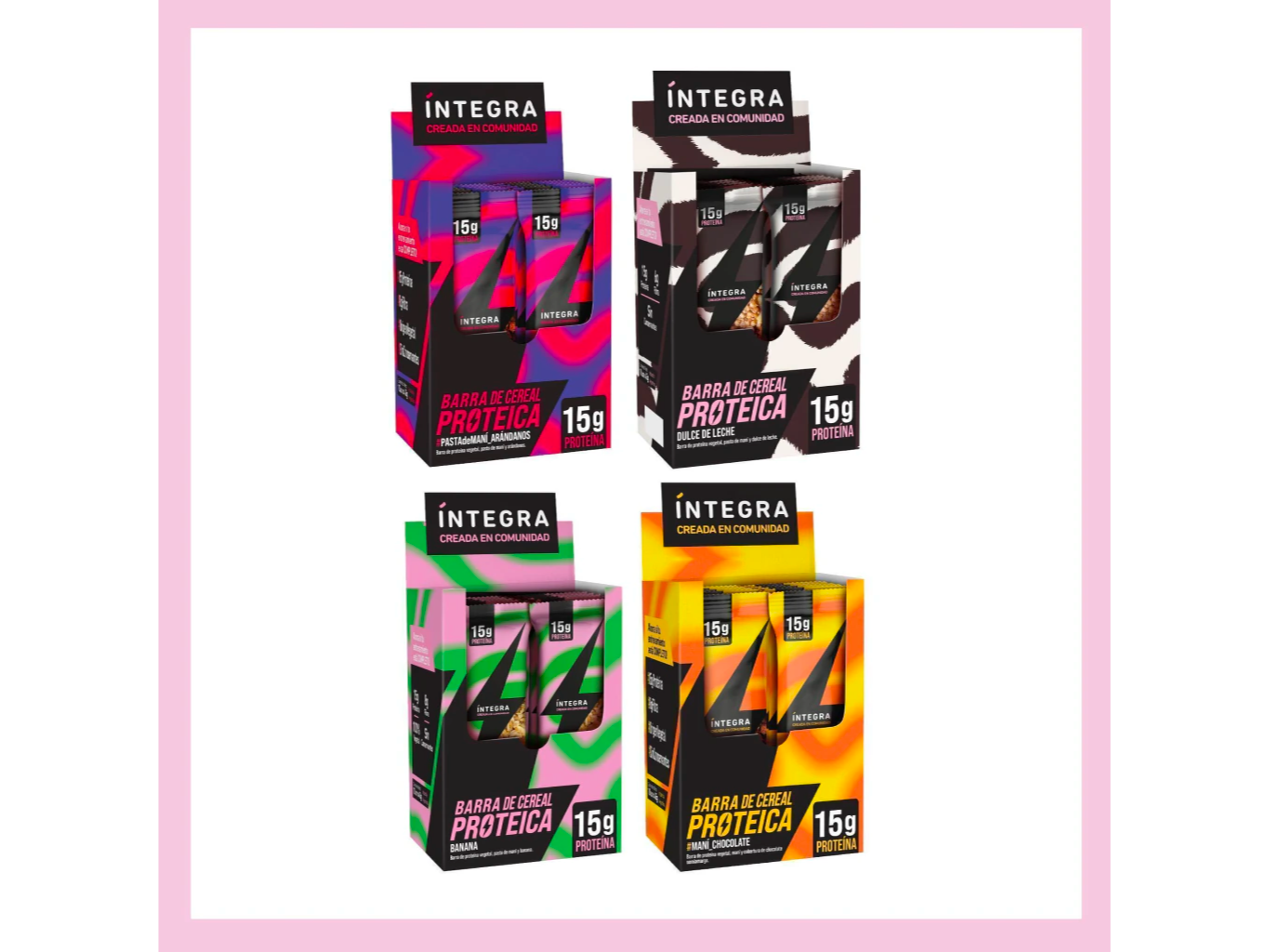 Barras proteicas Integra x10 u.
