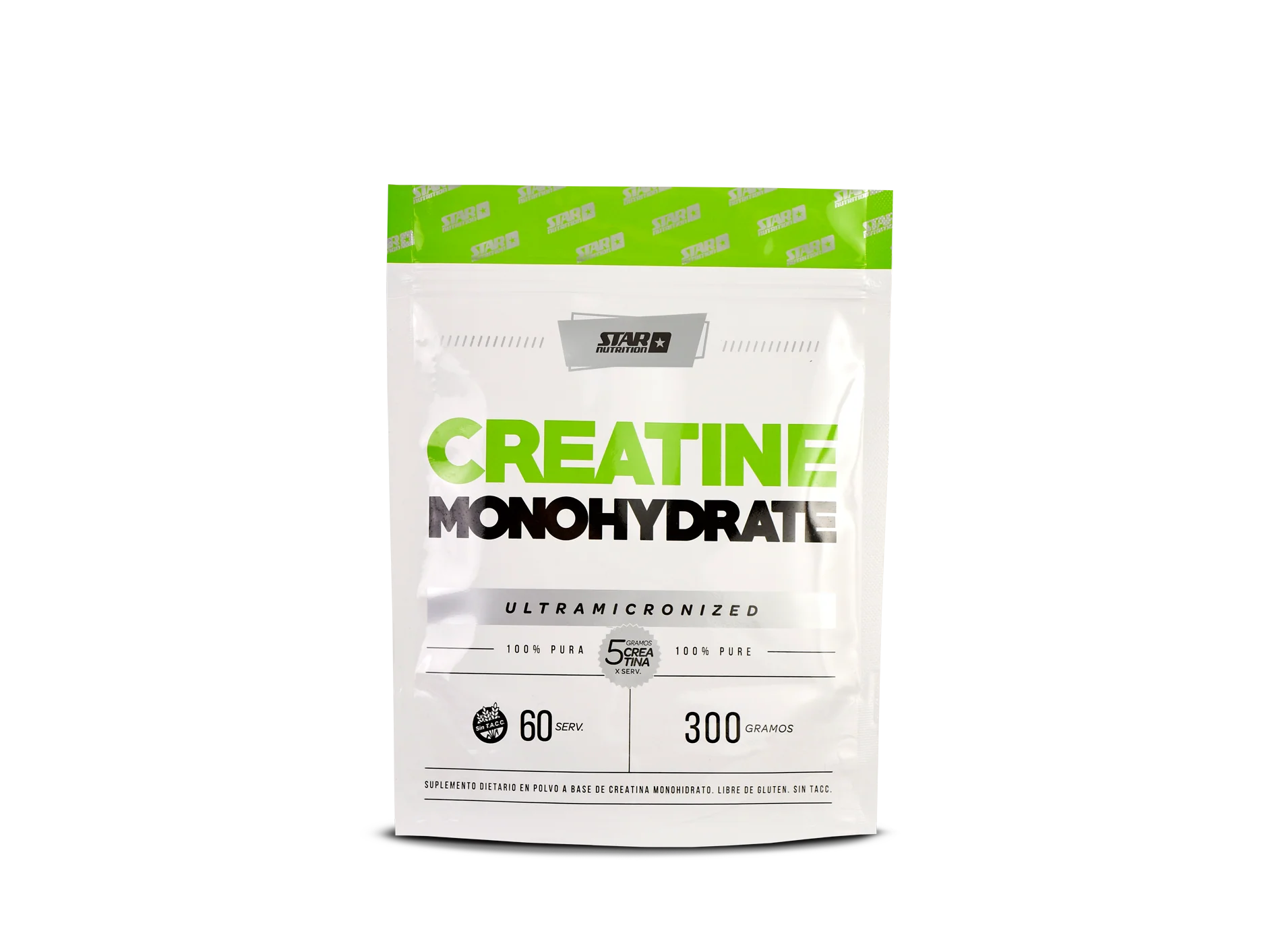 Creatina Monohidrato 300g Doypack Star Nutrition