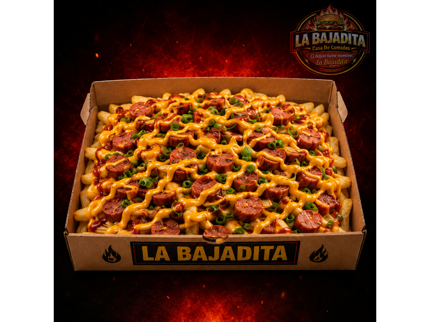 Bomba de Salchipapas (Grande)