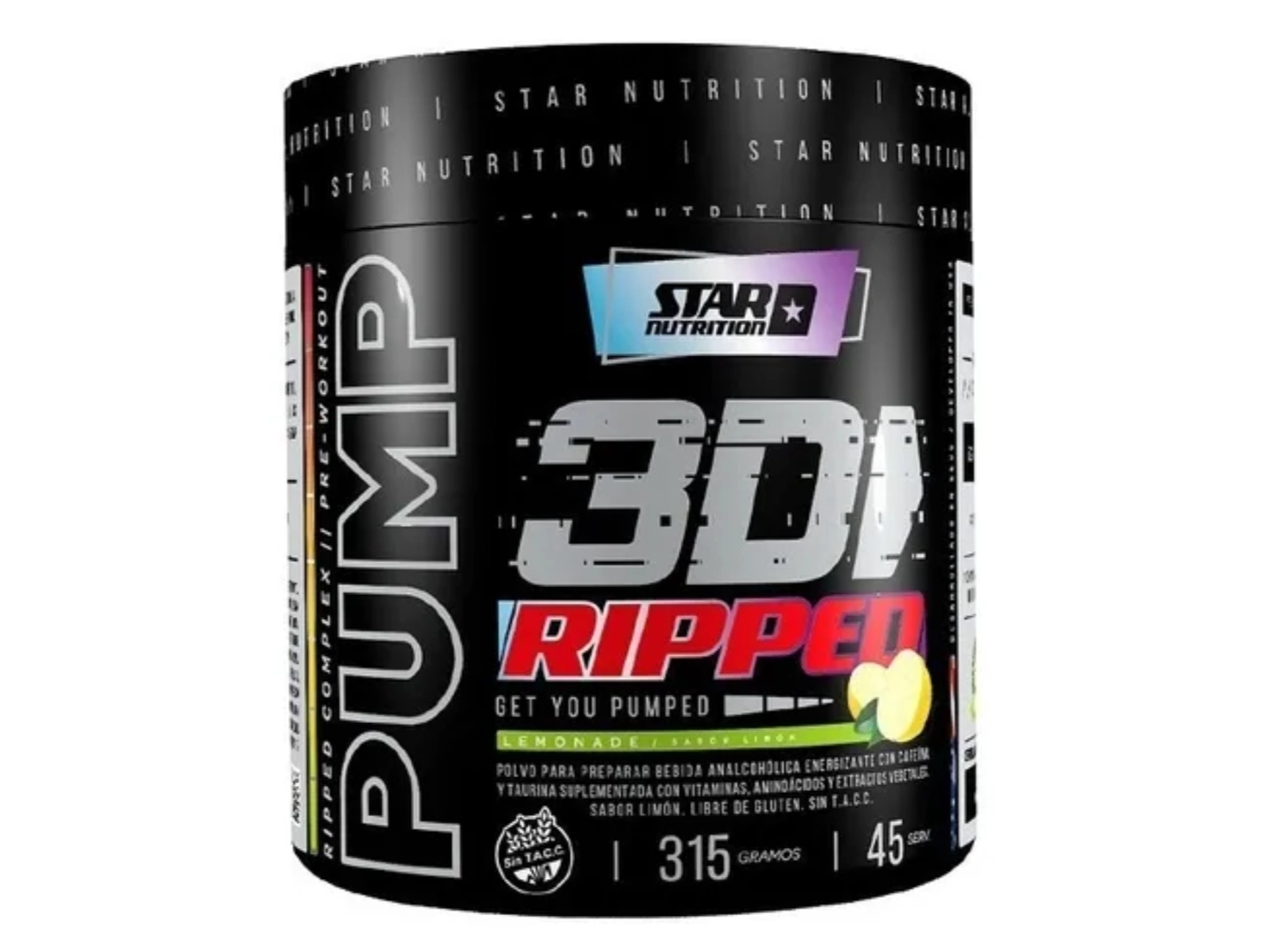 PUMP 3D RIPPED STAR NUTRITION