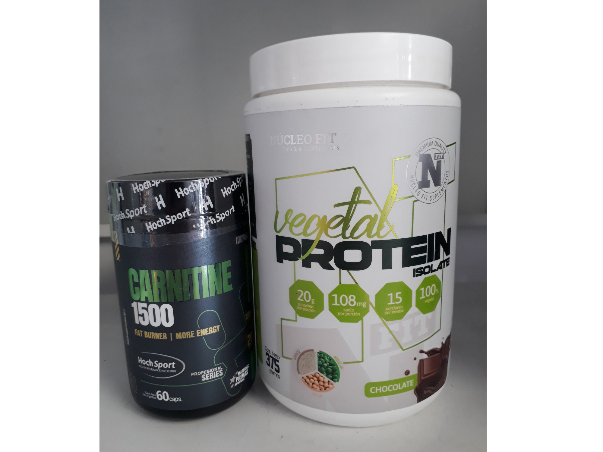 COMBO QUEMADOR PROTE BLEND VEGETAL Y CARNITINA