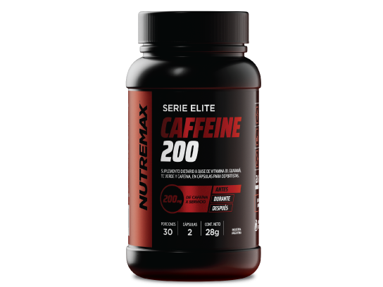 CAFFEINE 200 NUTREMAX 30 PORCIONES