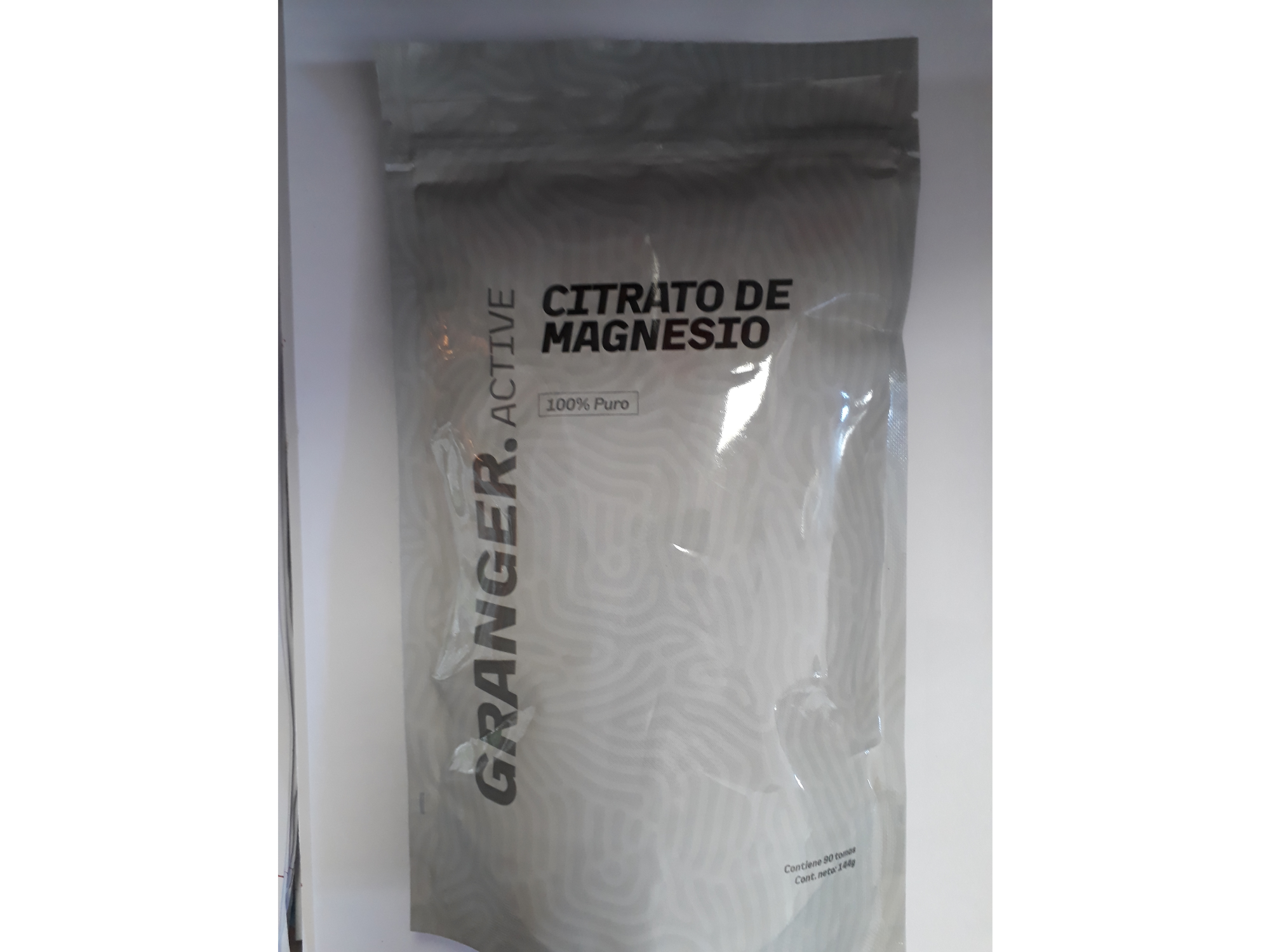 CITRATO DE MAGNESIO GRANGER 100%PURO. 144 GR