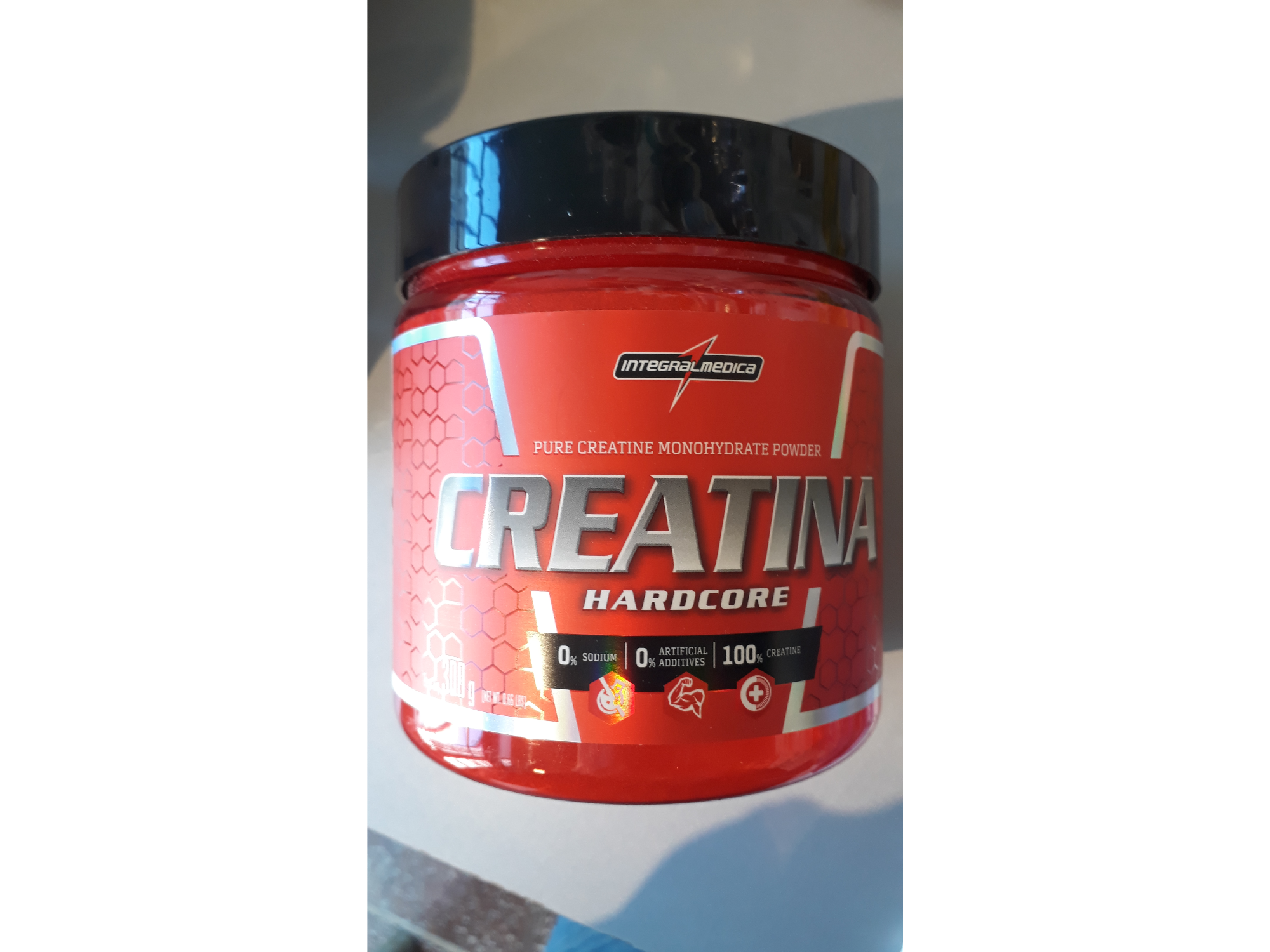 CREATINA HARDCORE INTEGRAL MÉDICA 300 GR