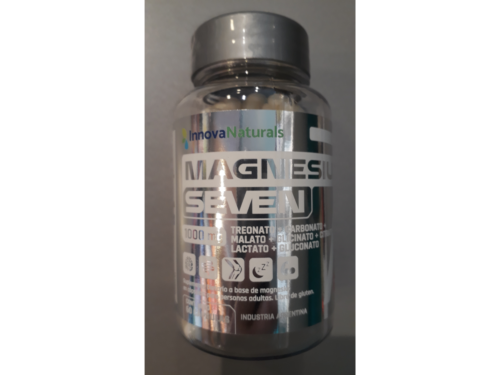 MAGNESIUM SEVEN INNOVA NATURALS 60 CÁPS