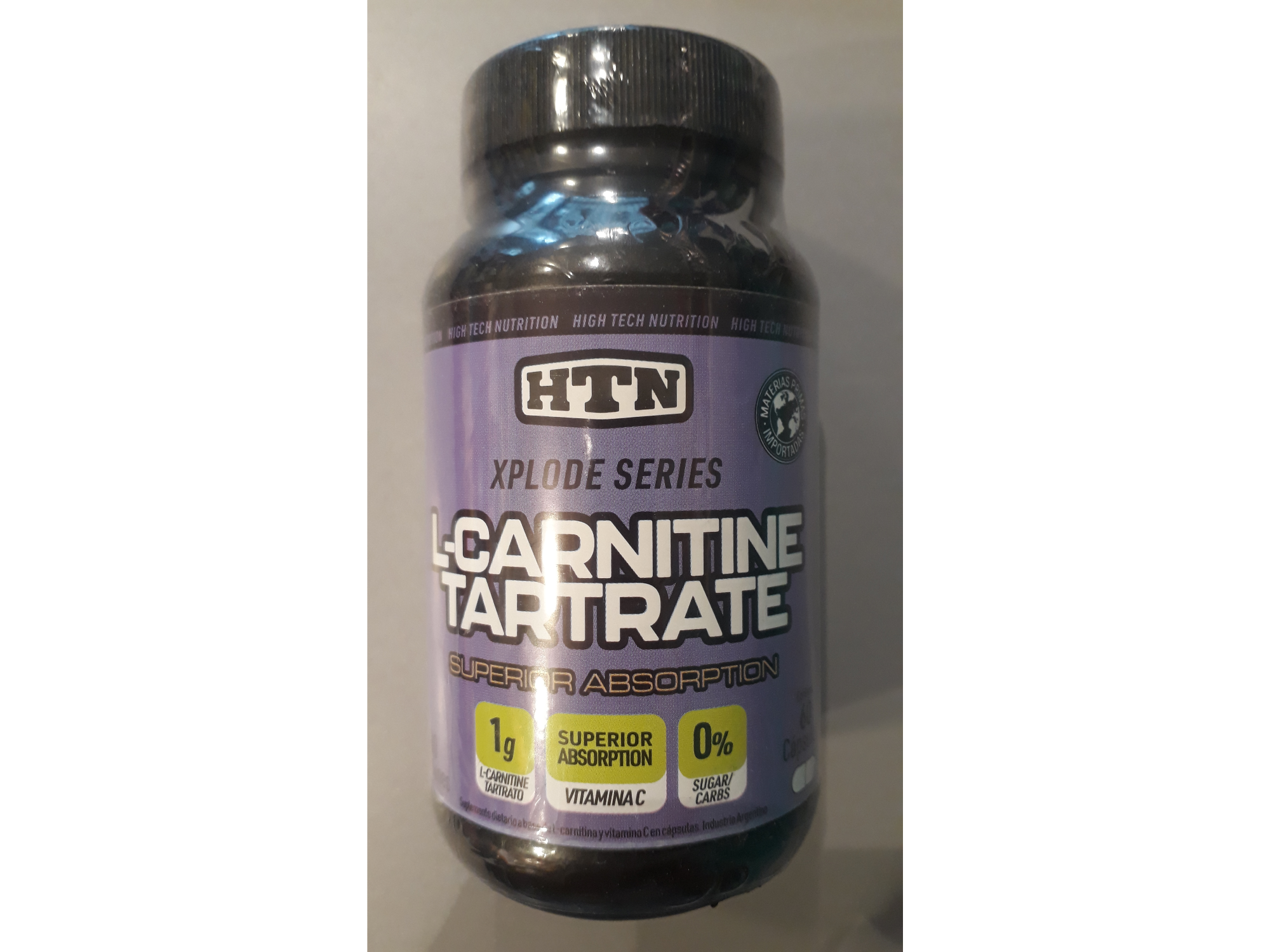 CARNITINA TARTRATO HTN 60 cápsulas