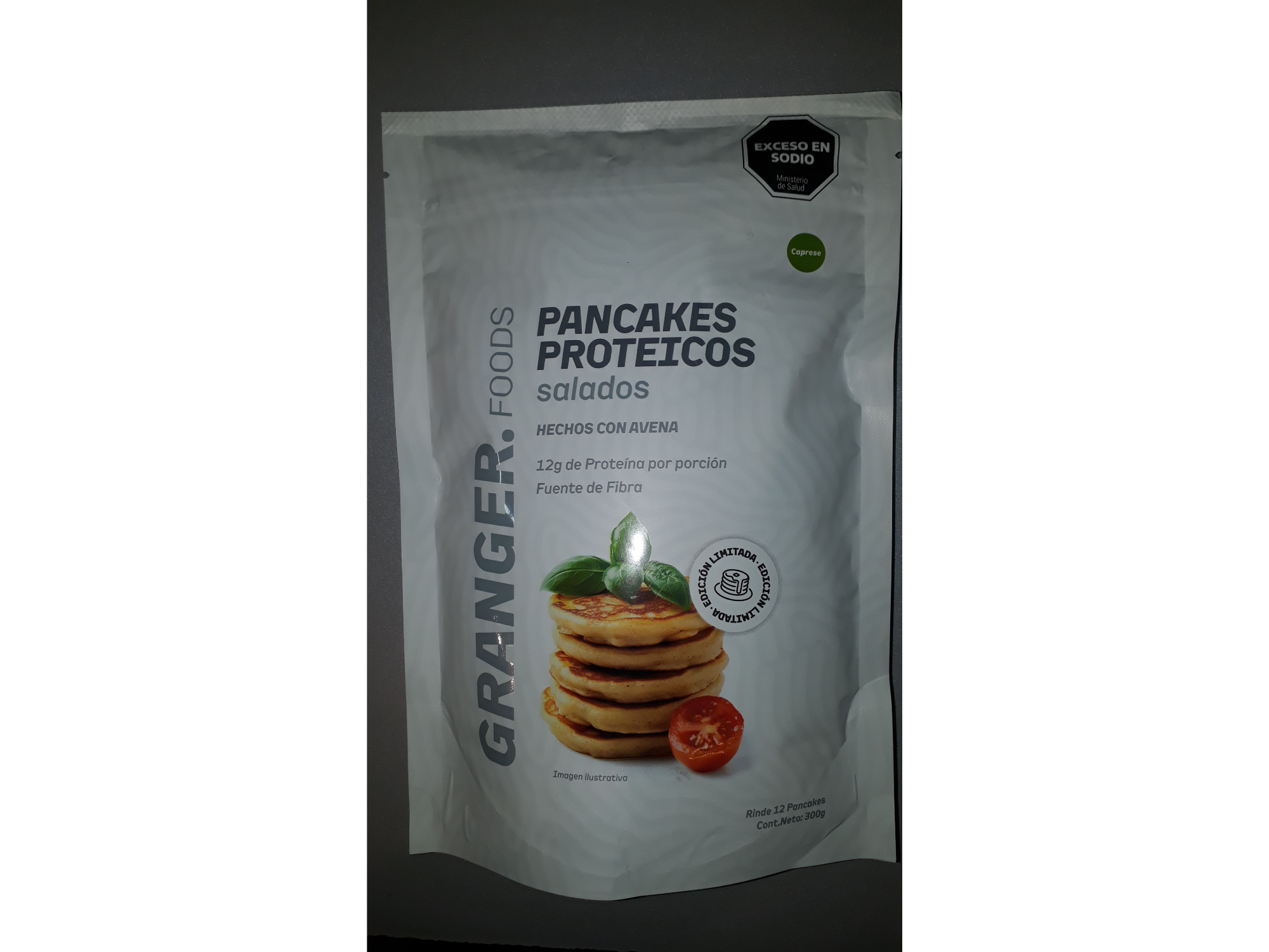 PANCAKES PROTEICOS SALADOS CAPRESE GRANGER 300 GR