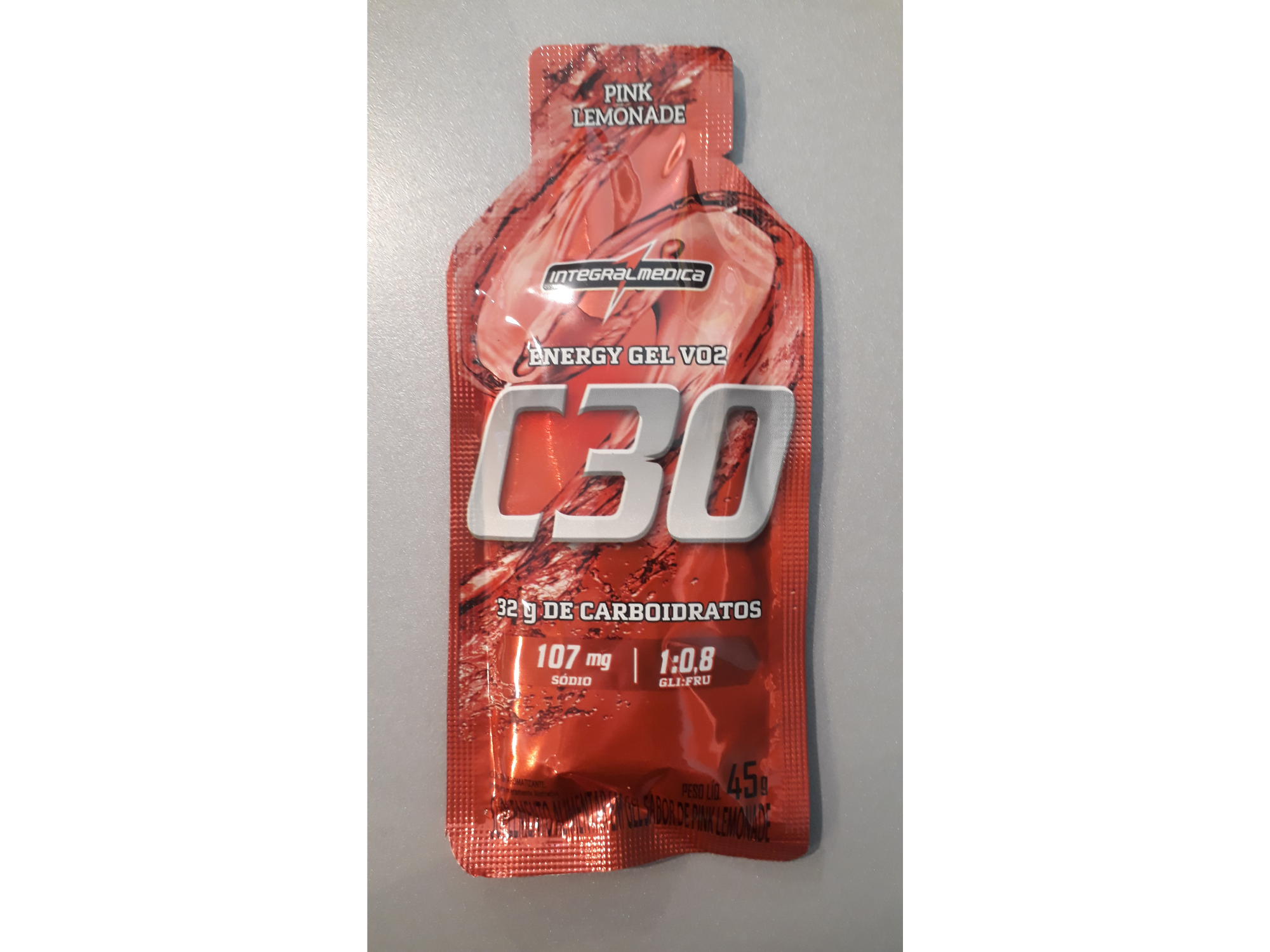 ENERGY GEL V02 45 G sin cafeina INTEGRAL MÉDICA