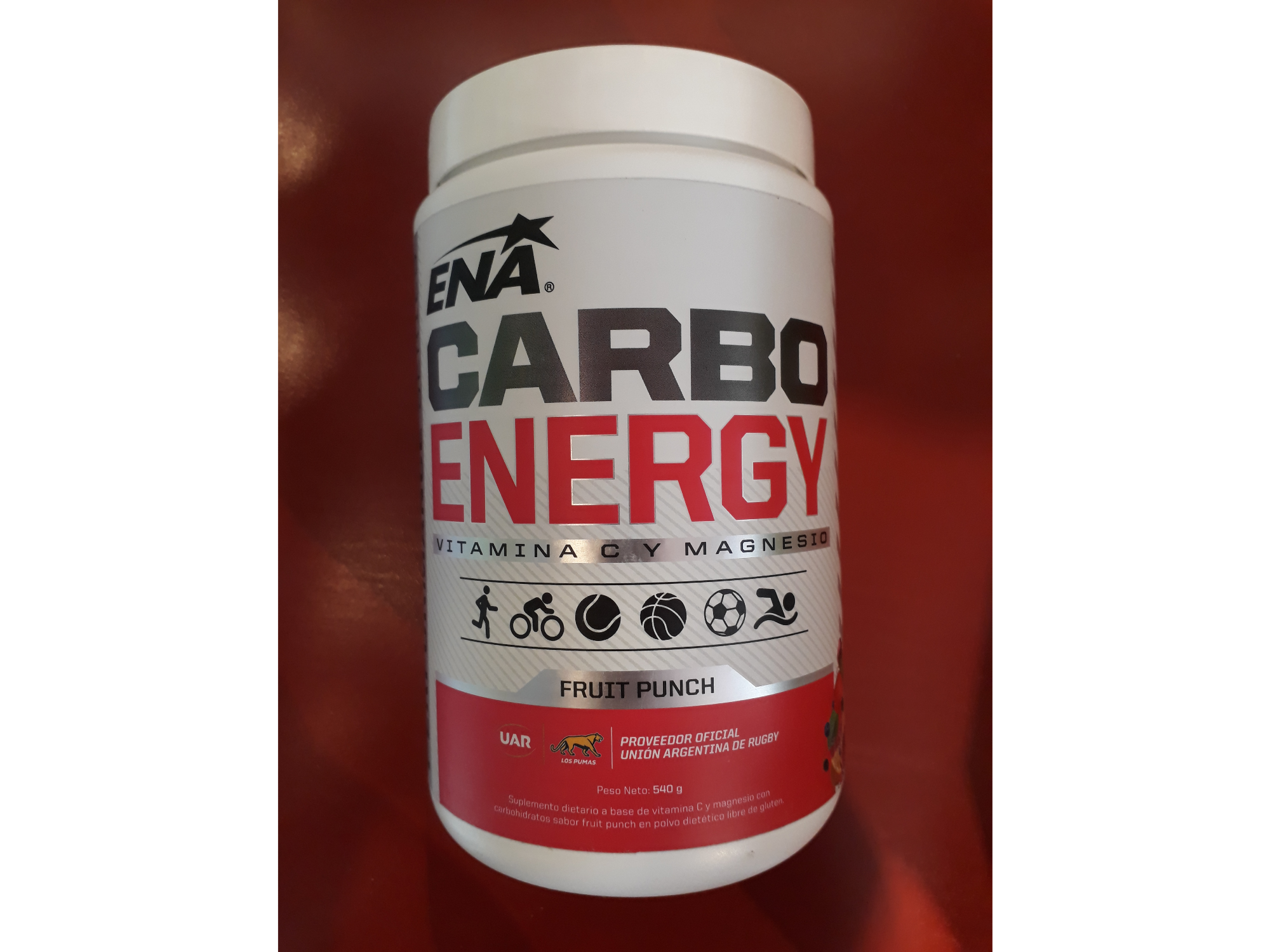 CARBO ENERGY ENA 540 GR SABORIZADO