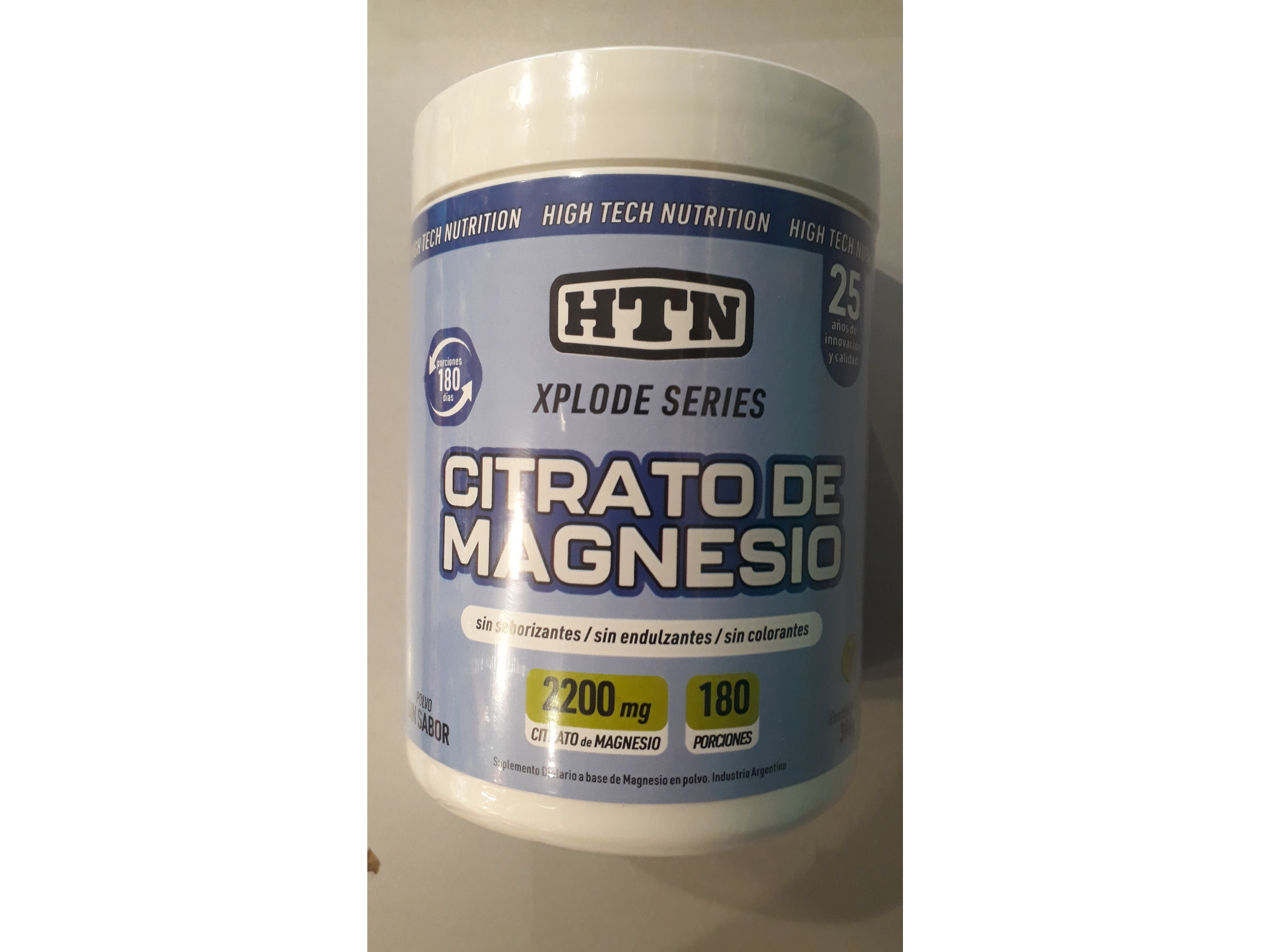CITRATO DE MAGNESIO  HTN 396 gr
