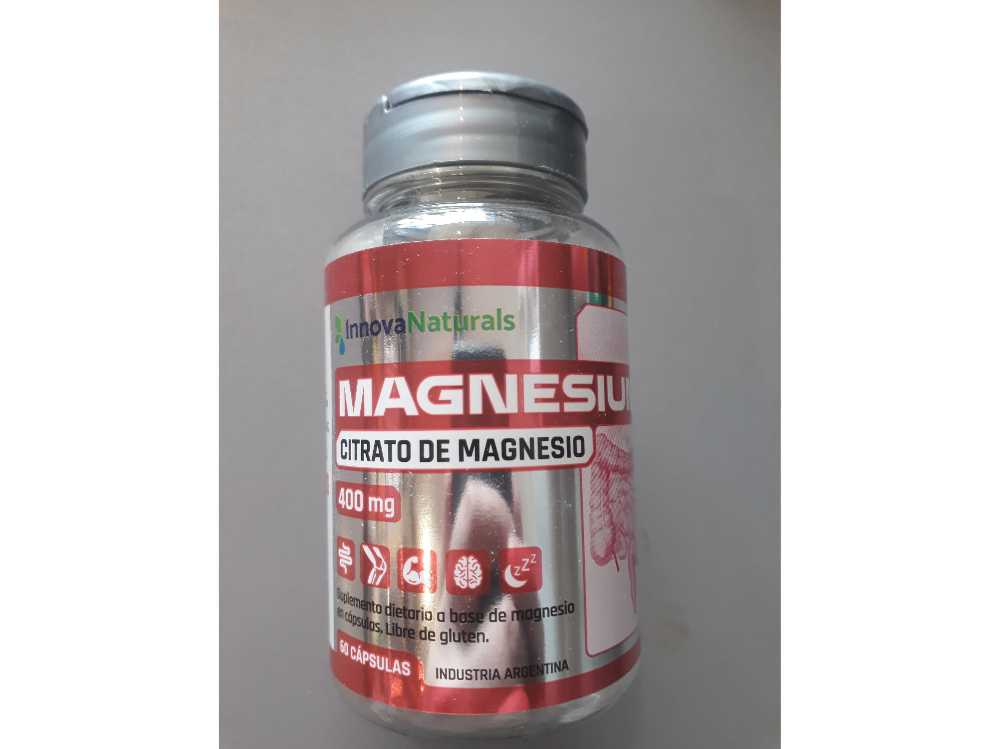 CITRATO DE MAGNESIO 60 CÁPSULAS INNOVA NATURALS