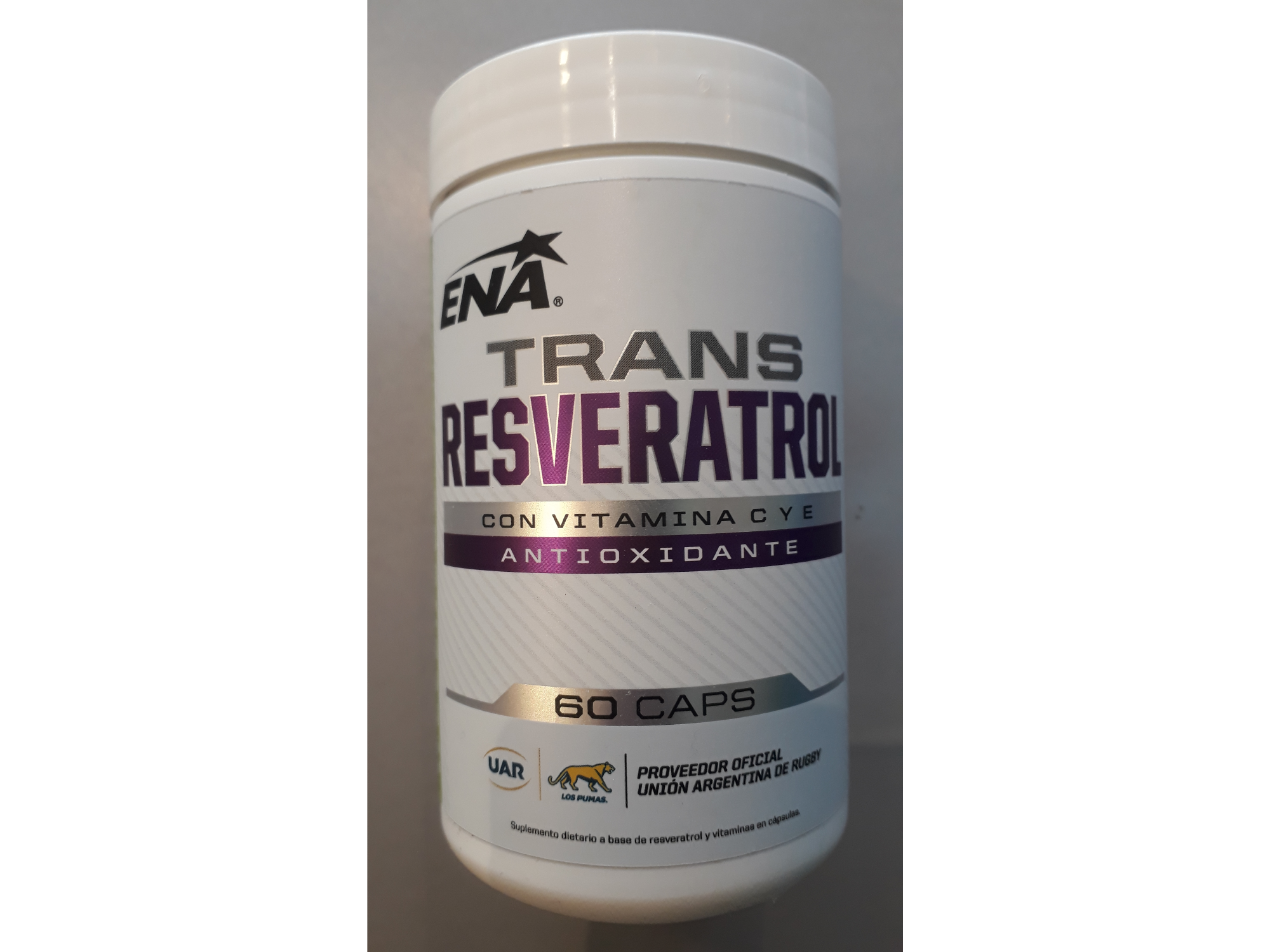 TRANS RESVERATROL ENA. 60 CAPS.