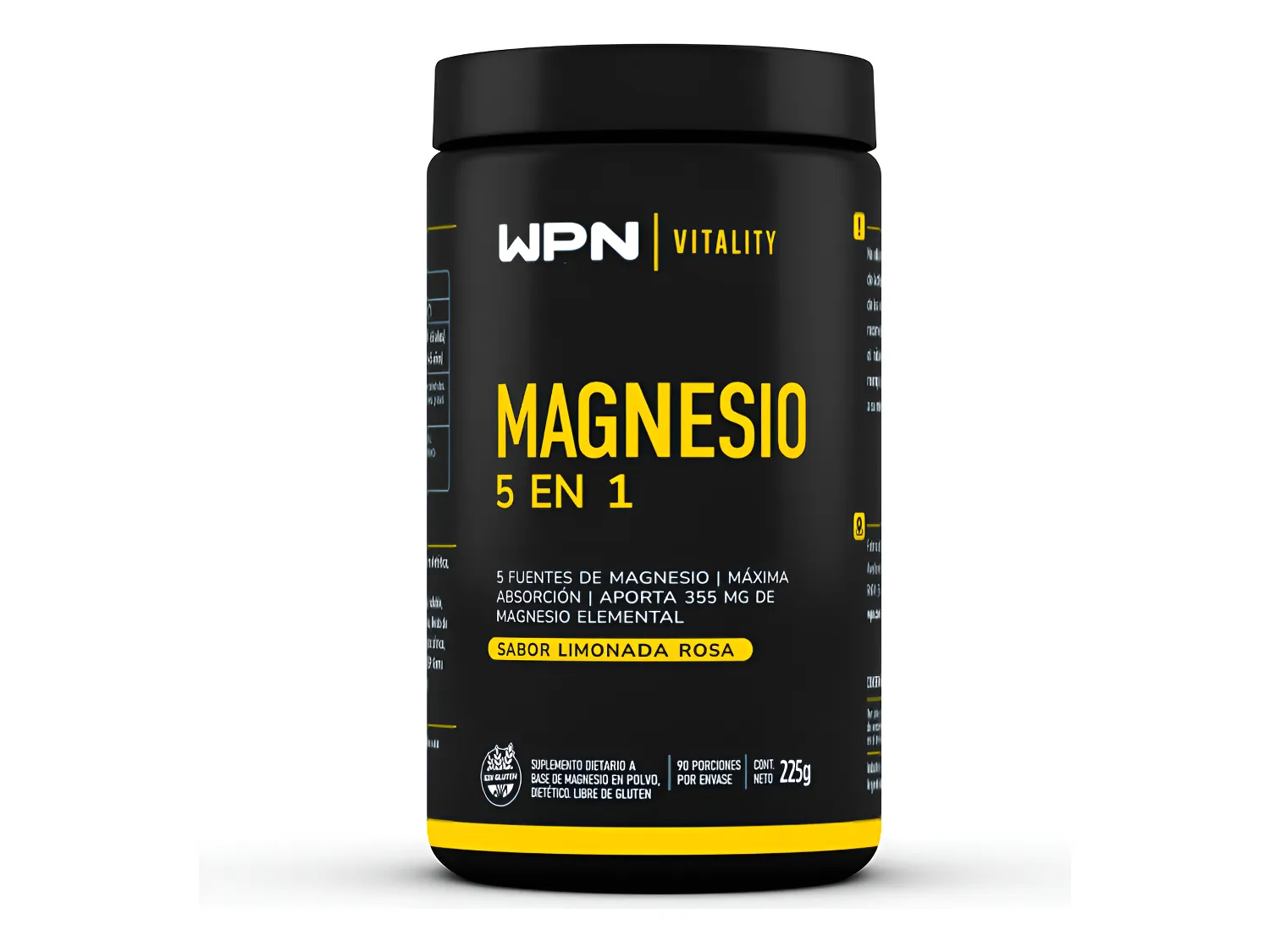 MAGNESIO 5 EN 1 WPN 225 G SABORIZADO
