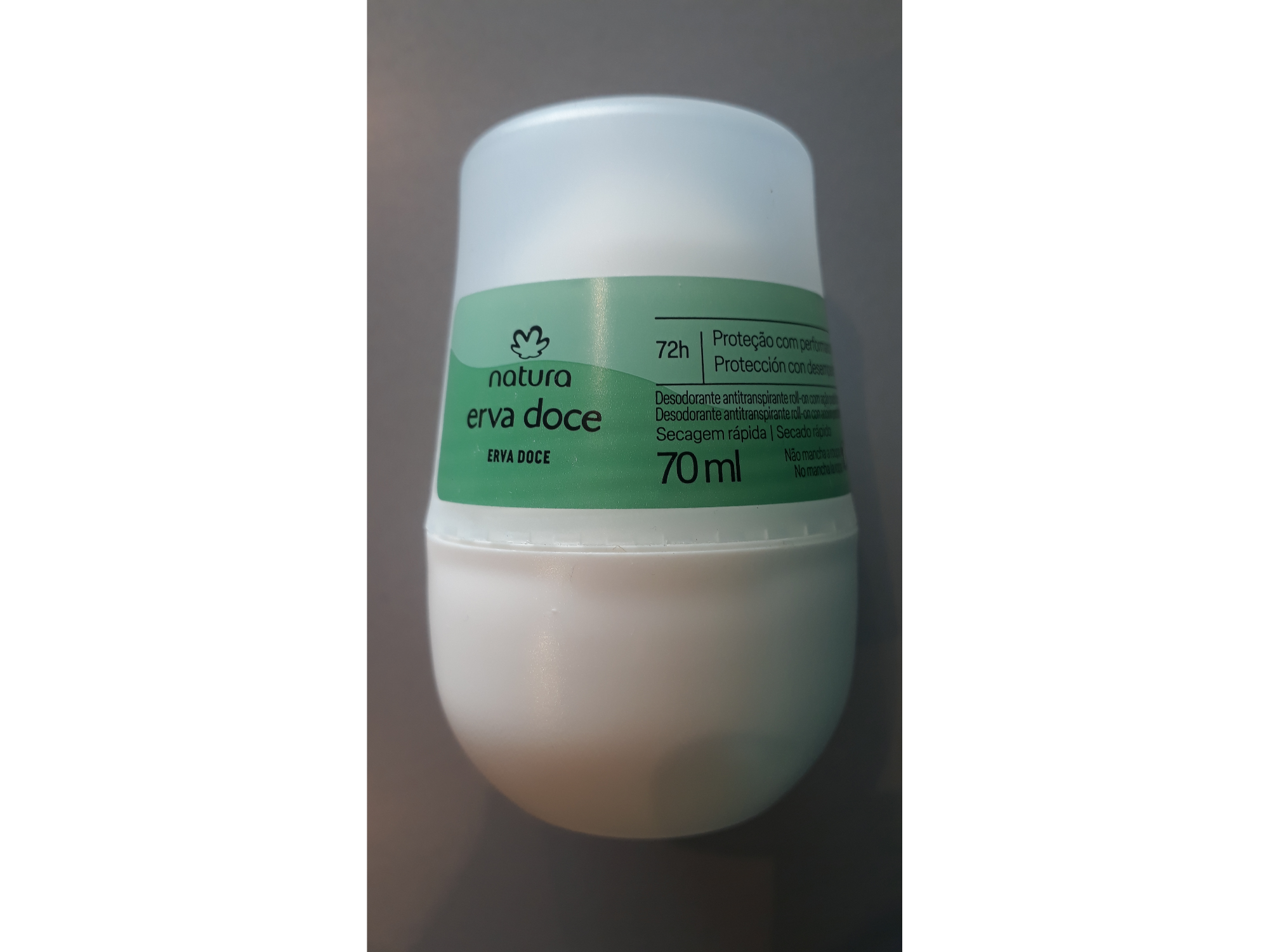 DESODORANTE  UNISEX NATURA ERVA DOCE ROLL-ON 70 ML