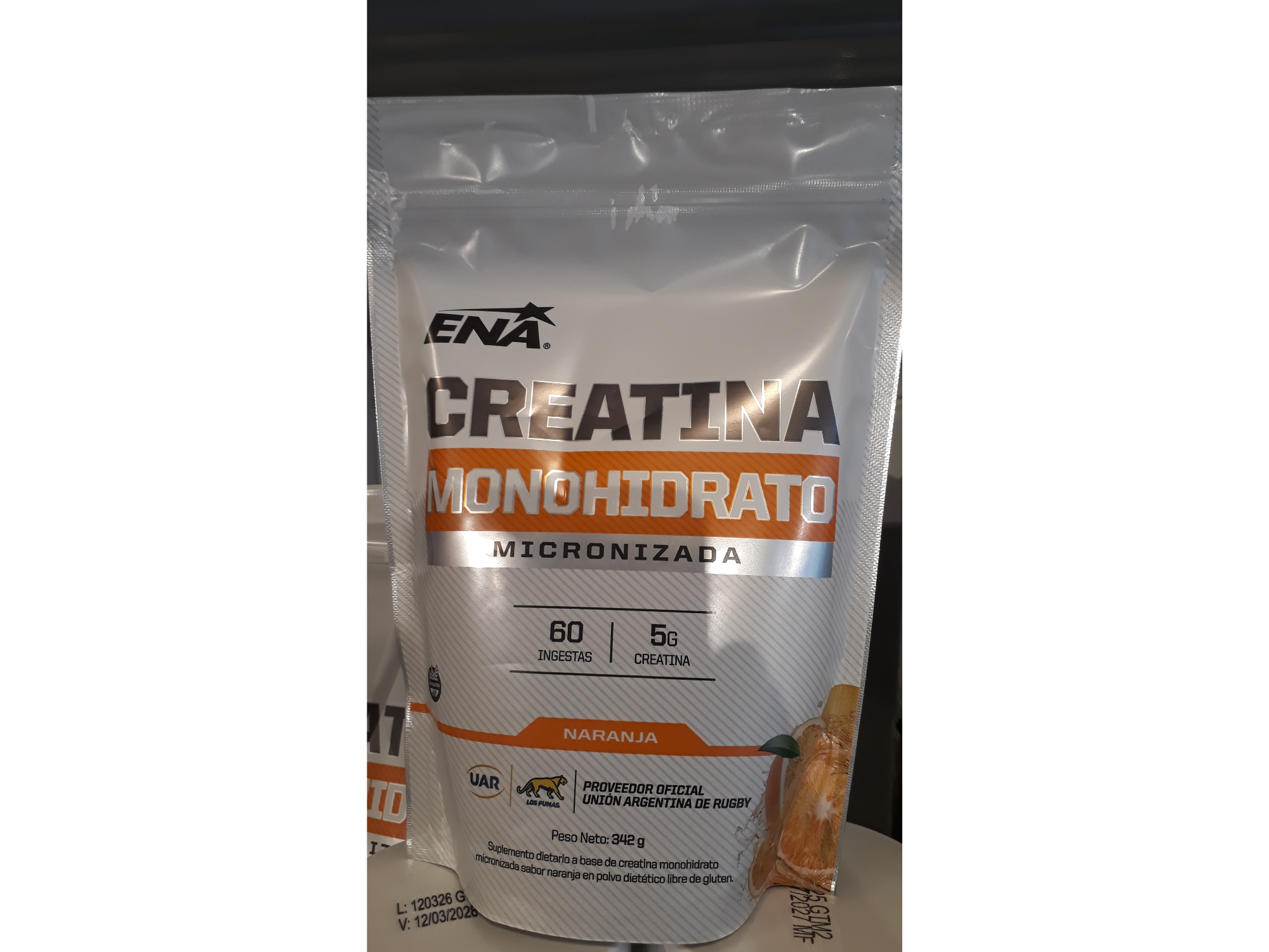 CREATINA ENA 342 GR SABORIZADA