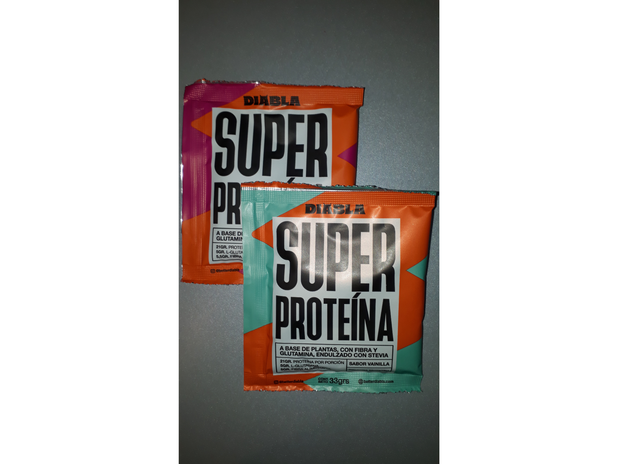 SUPER PROTEÍNA DIABLA. SOBRES 33 gr